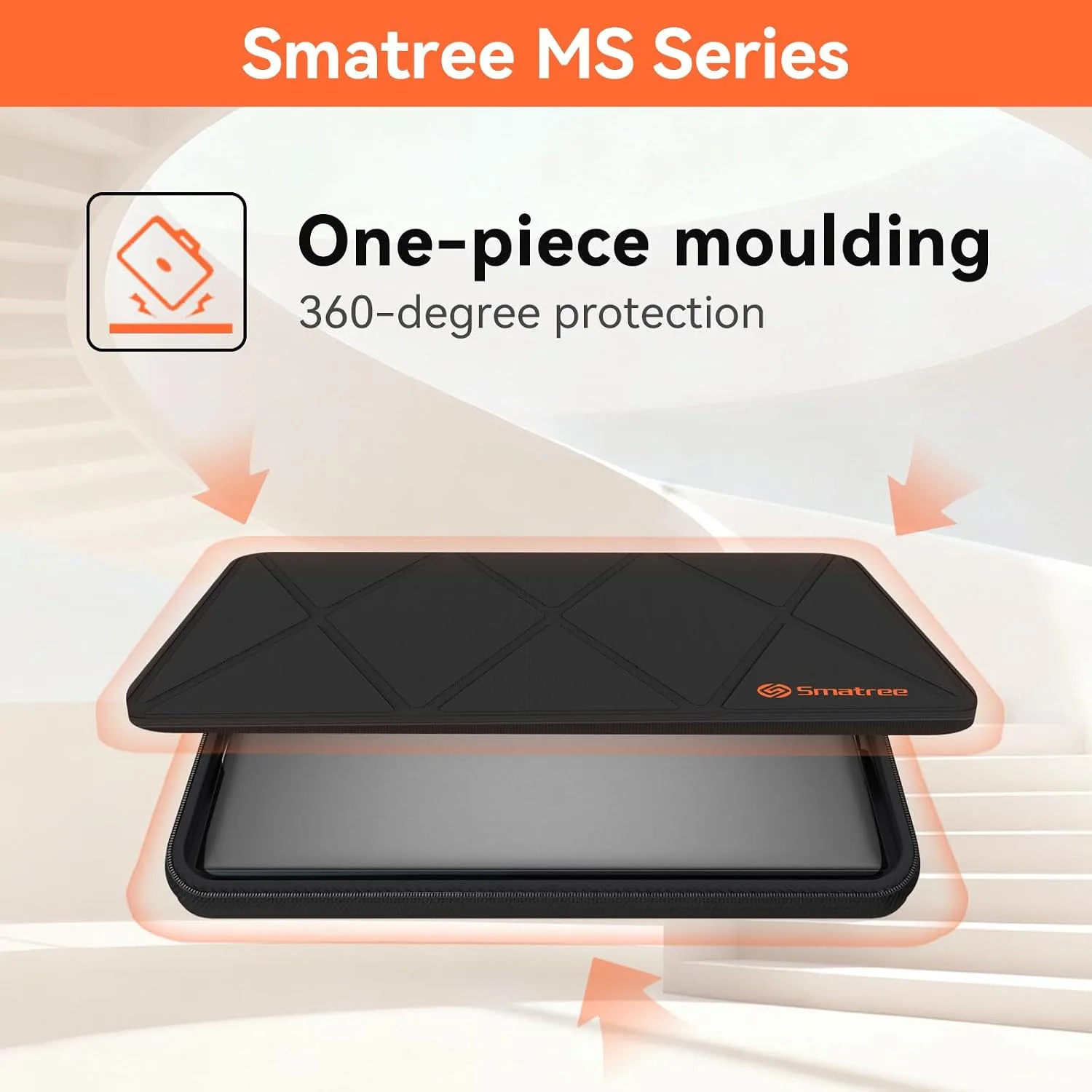 Smatree MS122 Hard Protective 17 inch Laptop Sleeve Case for HP/ASUS/MSI