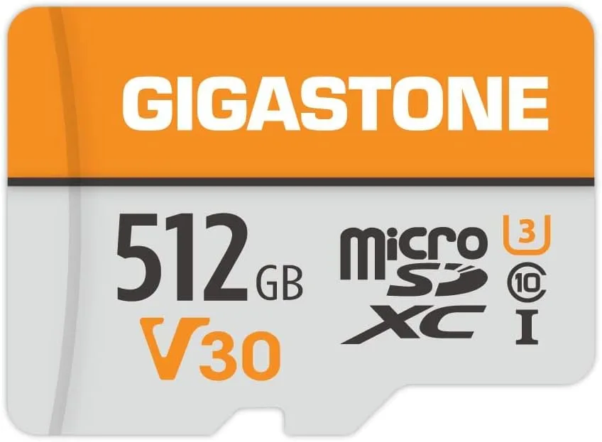 GIGASTONE 256GB Micro SD Card, A1 V30 4K Video Recording, MicroSDXC Memory Card for Nintendo-Switch, Wyze, Dash Cam, Security Camera,UHS-I U3 C10, up to 100MB/s, with Adapter