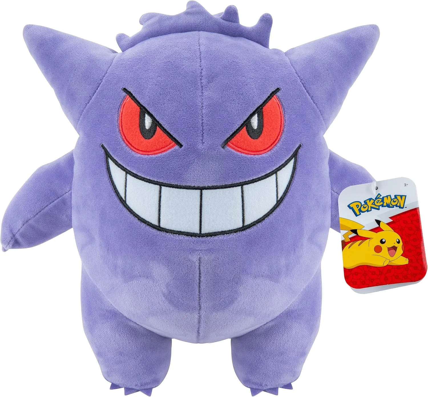 Pokemon 12" Large Eevee Plush - Officially Licensed - Let's Go Starter Figure - Authentic Soft 12-inch Stuffed Animal Toy - Easter Basket Stuffer Gift for Kids, Boys, Girls - 2+