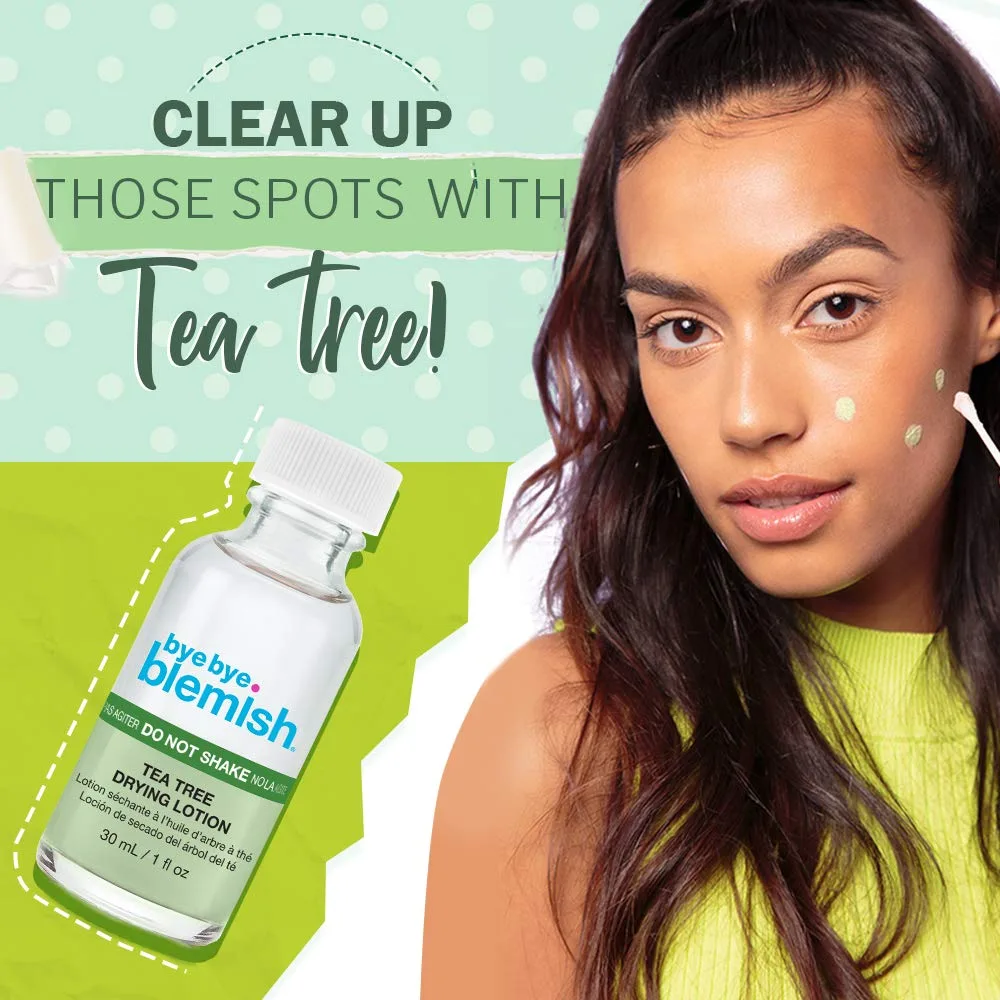 Bye Bye Blemish Tea Tree Drying Lotion Salicylic Acid Pimple Spot Treatment