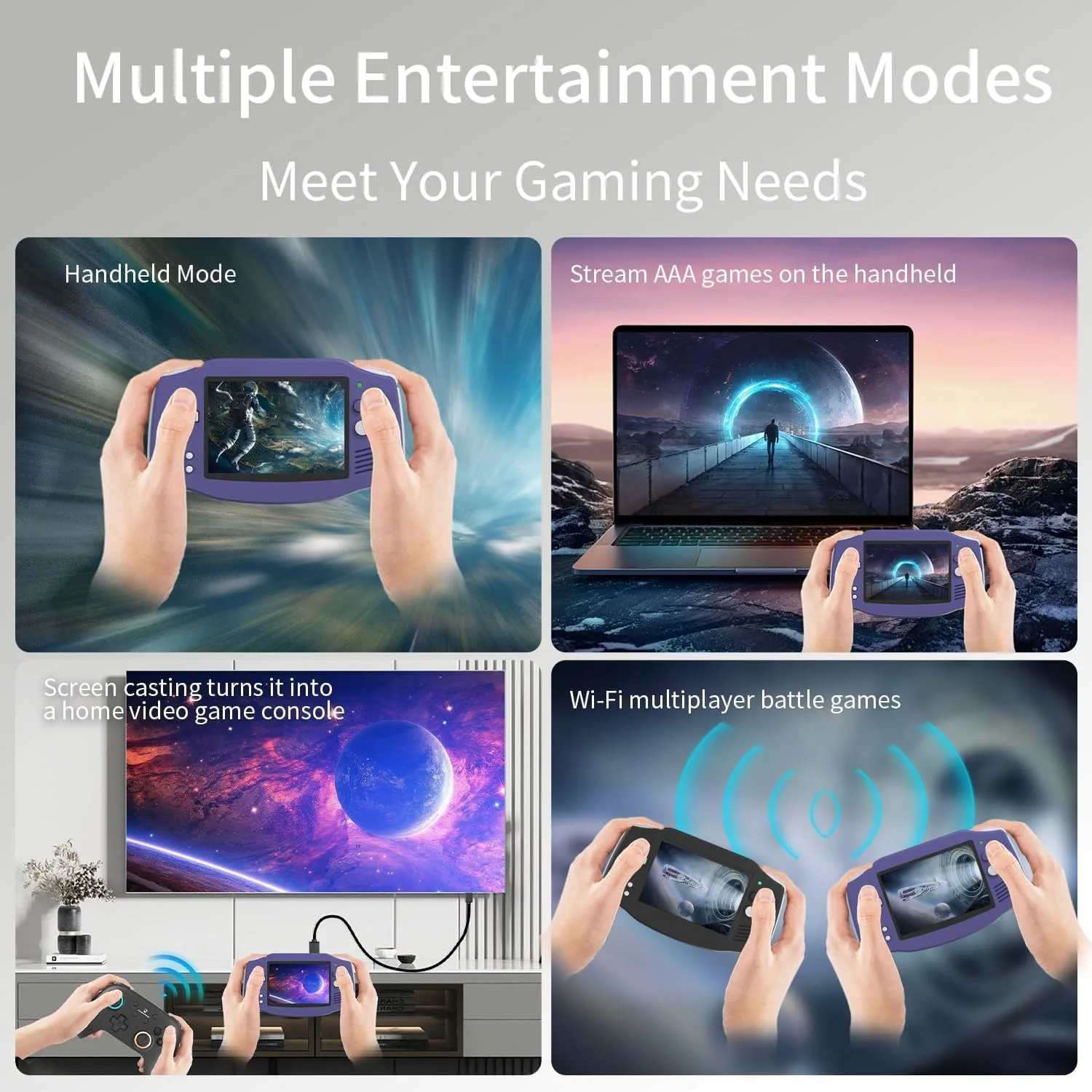RG34XX Retro Handheld Game Console, RG 34XX 3.4 Inch IPS Screen Retro Gaming Console , 5532 Pre-Installed Games, Linux 64-bit WiFi, HDMI and Output 3500mAh