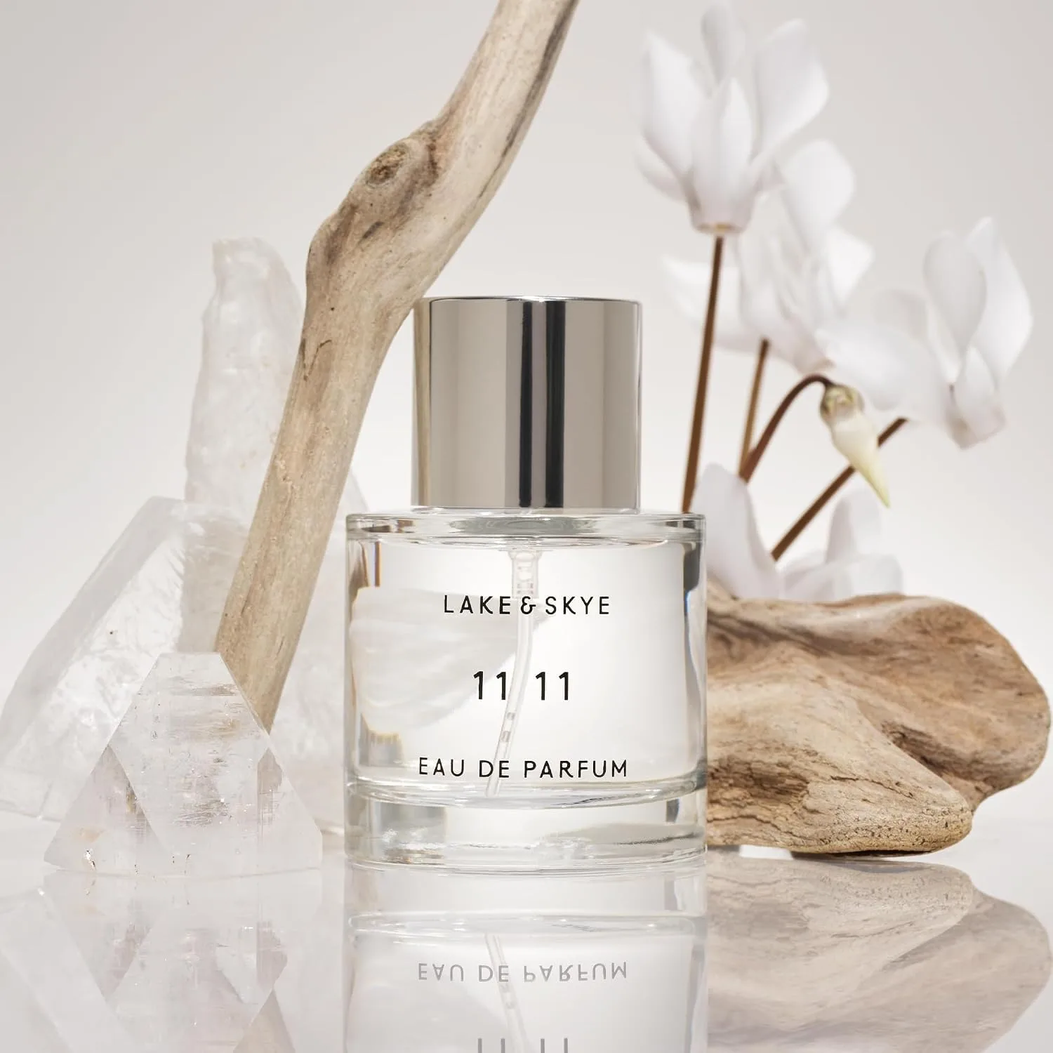 Lake & Skye 11 11 Eau de Parfum Spray Sample - Clean Skin Musk, Amber, Vegan, Cruelty Free - 1.7 fl oz