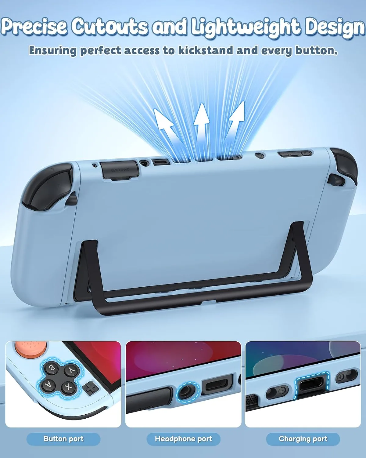 Switch 2 Cover Case&Screen Protector, FYOUNG Dockable Shell for Nintendo 2