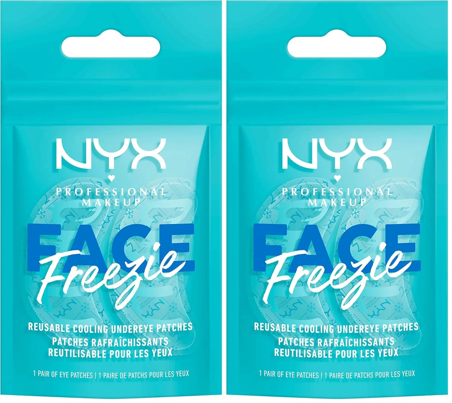NYX PROFESSIONAL MAKEUP Face Freezie Undereye Patches (Pack of 2)