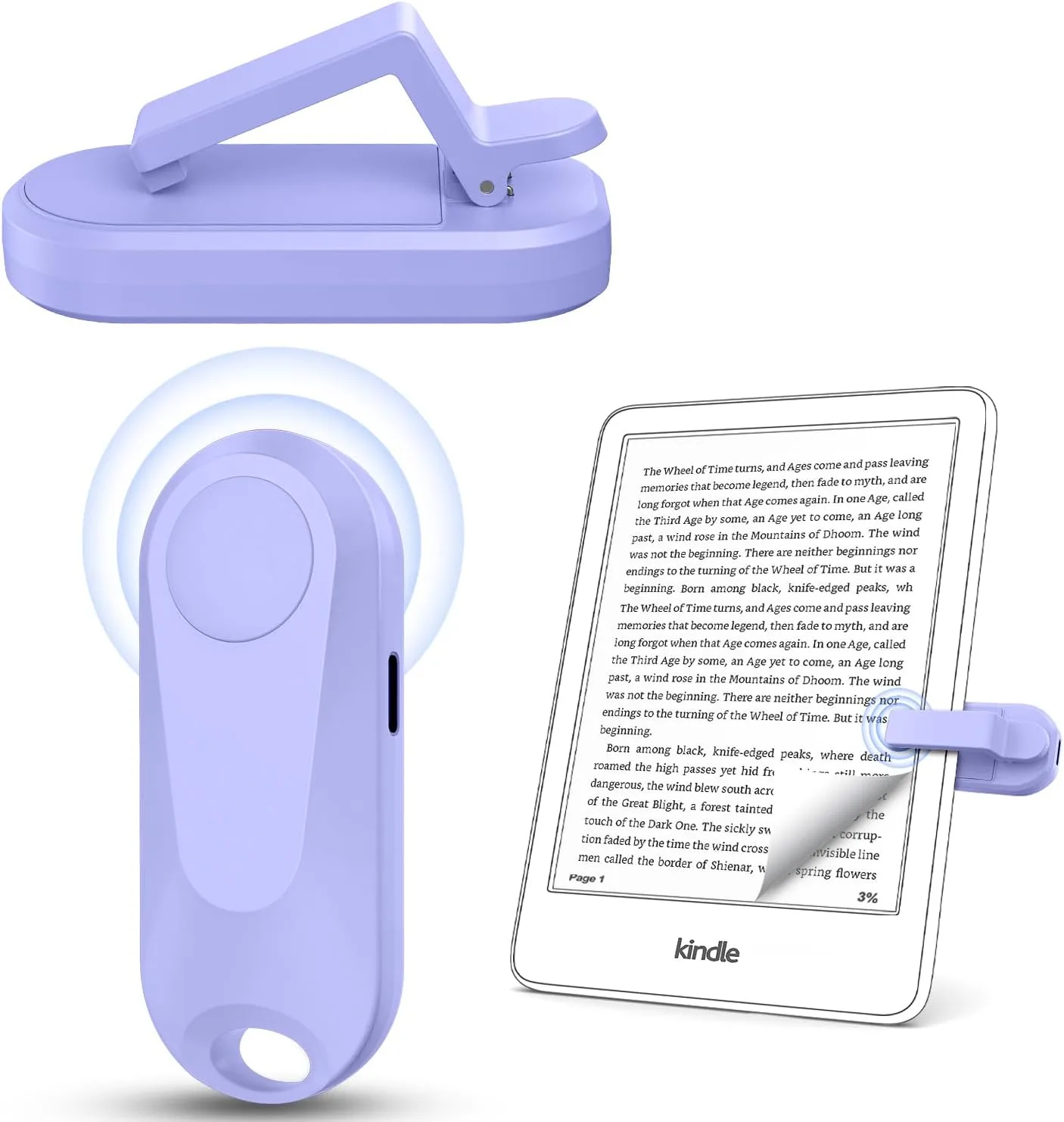 Page Turner for Kindle Remote Control for iPhone iPad Tablets eReaders