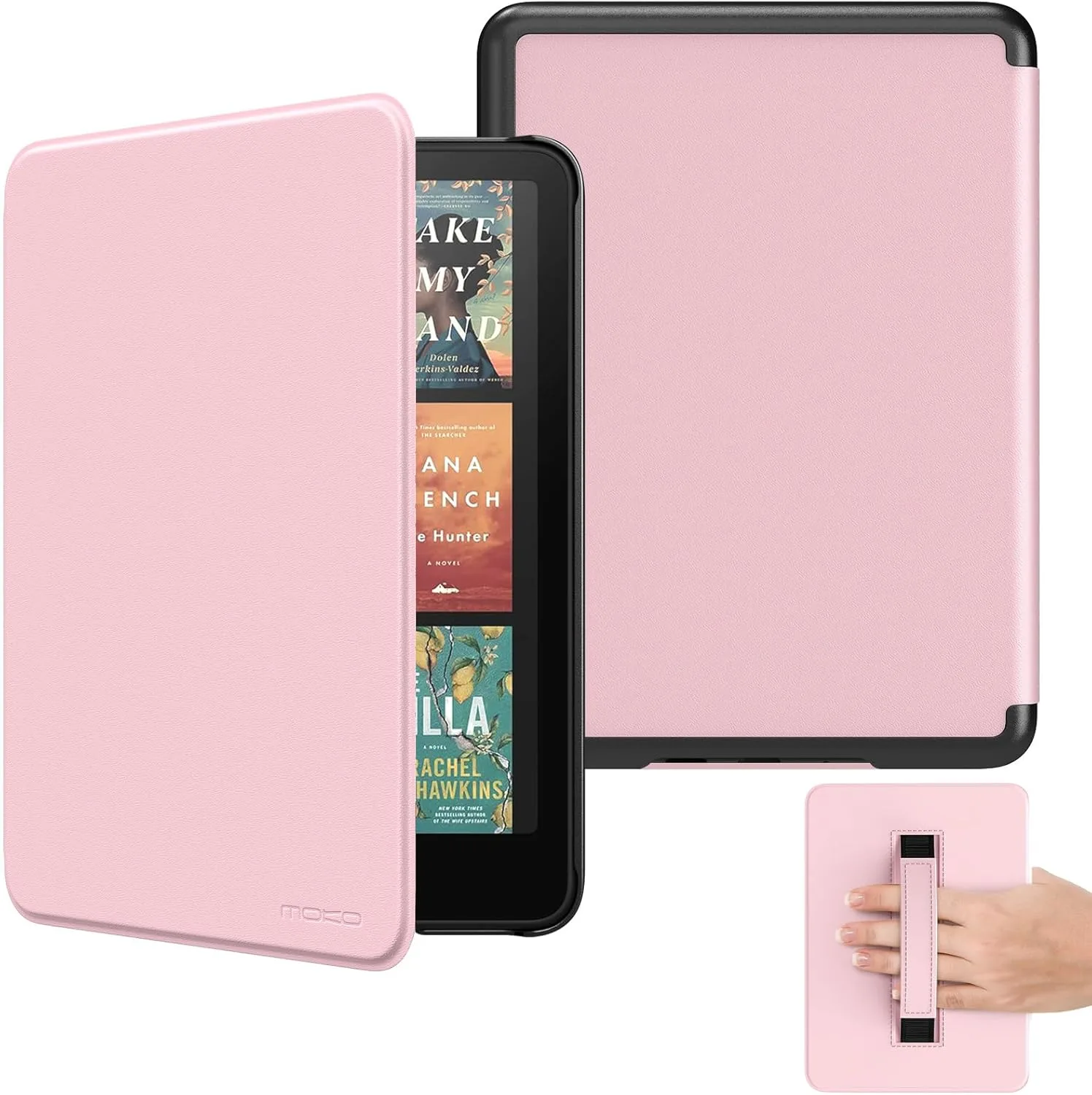 MoKo Case for 7" Kindle Paperwhite 12th Gen 2024 & Colorsoft, Pink