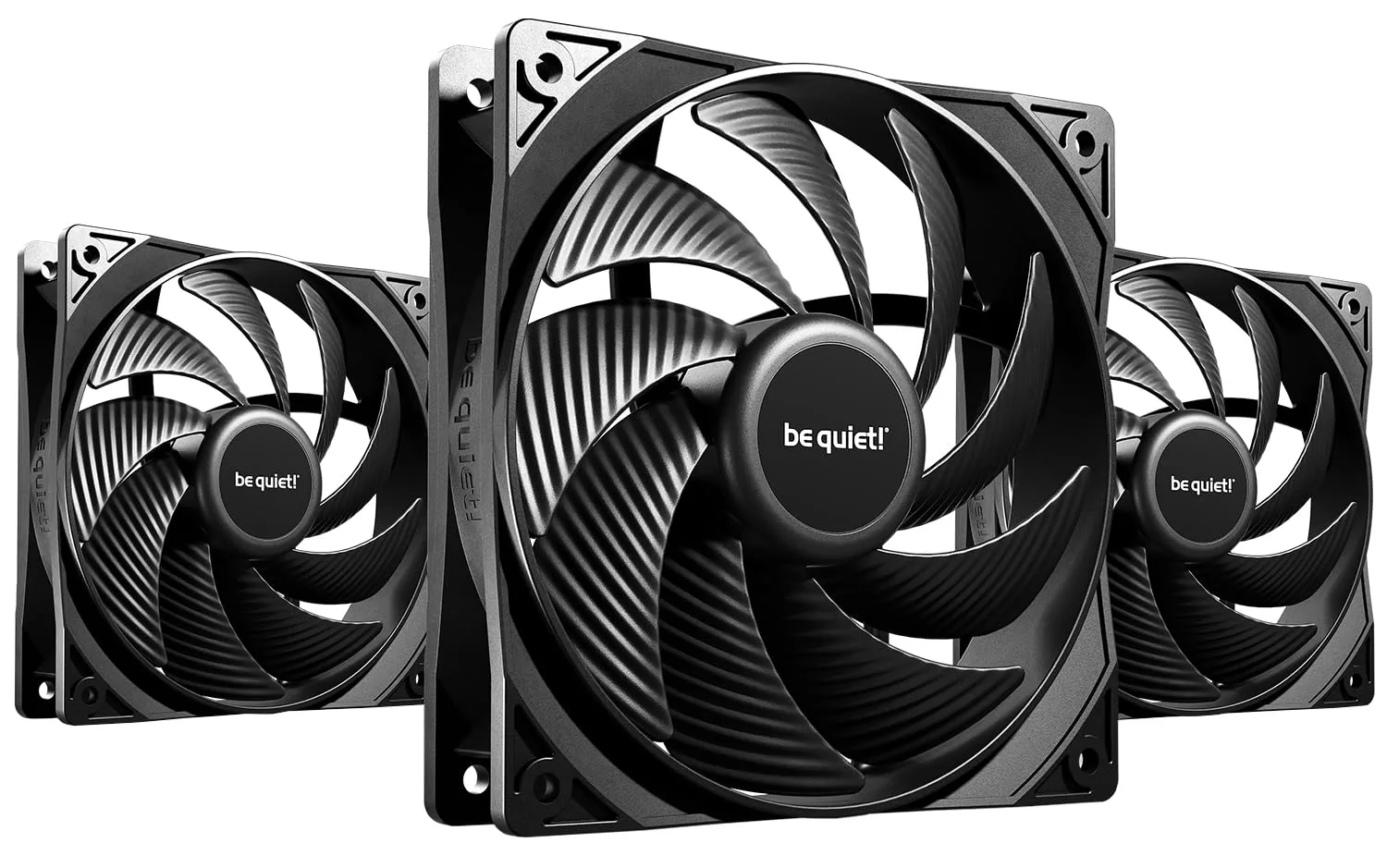 be quiet! Pure Wings 3 120mm PWM High-Speed Case Fan, Maximum Airflow