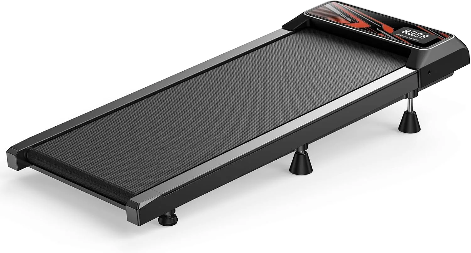 RJOP 2.5HP Walking Mat with Incline Pad, Under Desk Treadmill for Home Gym