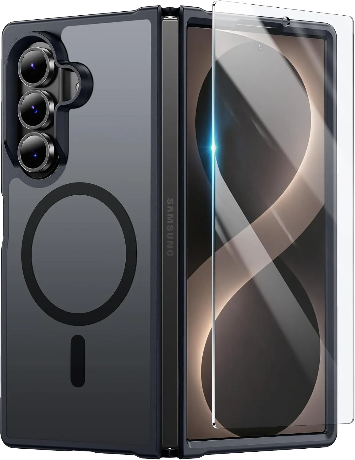 FNTCASE for Samsung Galaxy Z-Fold-8-Ultra Case Samsung Z Fold 7 Matte Case