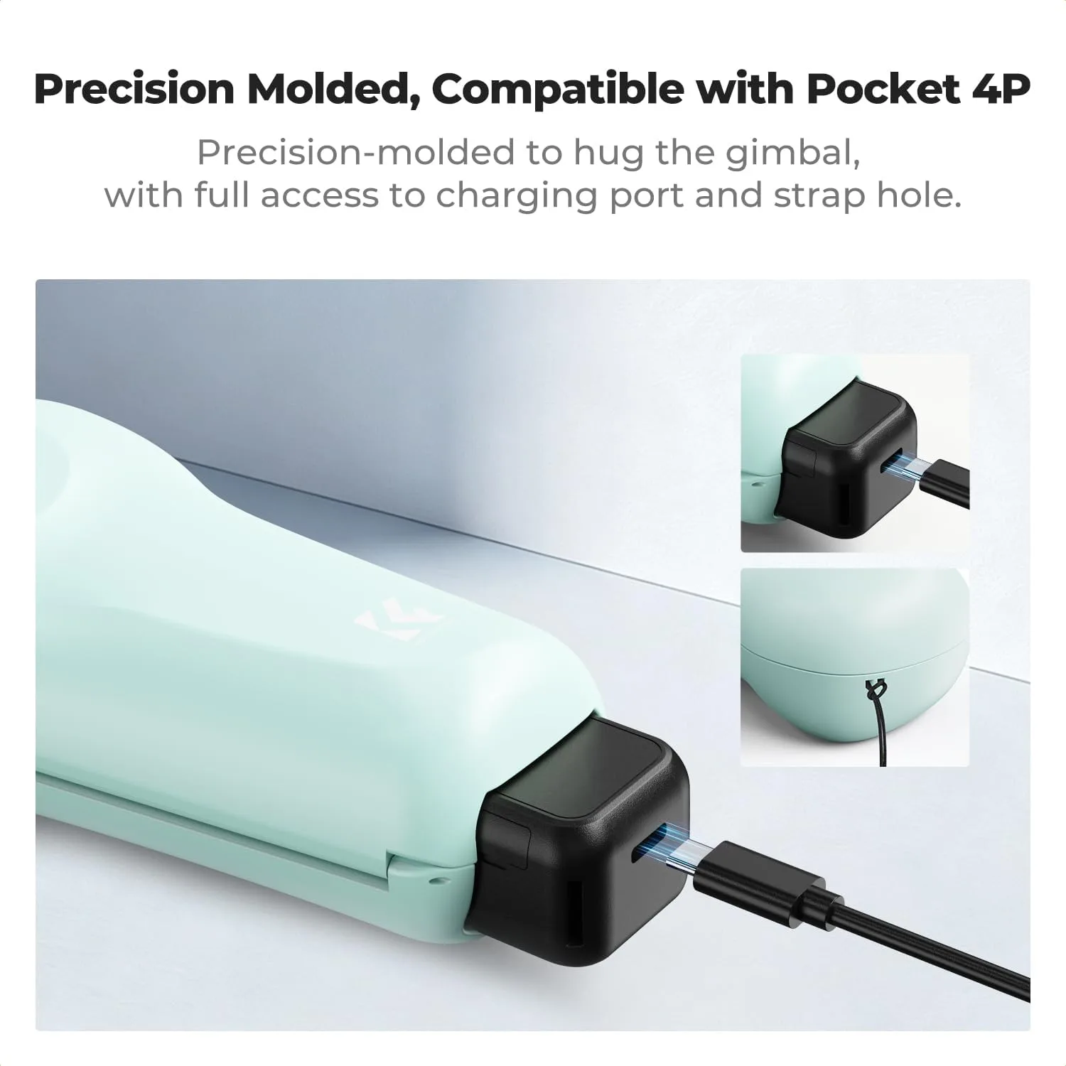 K&F CONCEPT Protective Case Compatible with DJI Osmo Pocket 4P