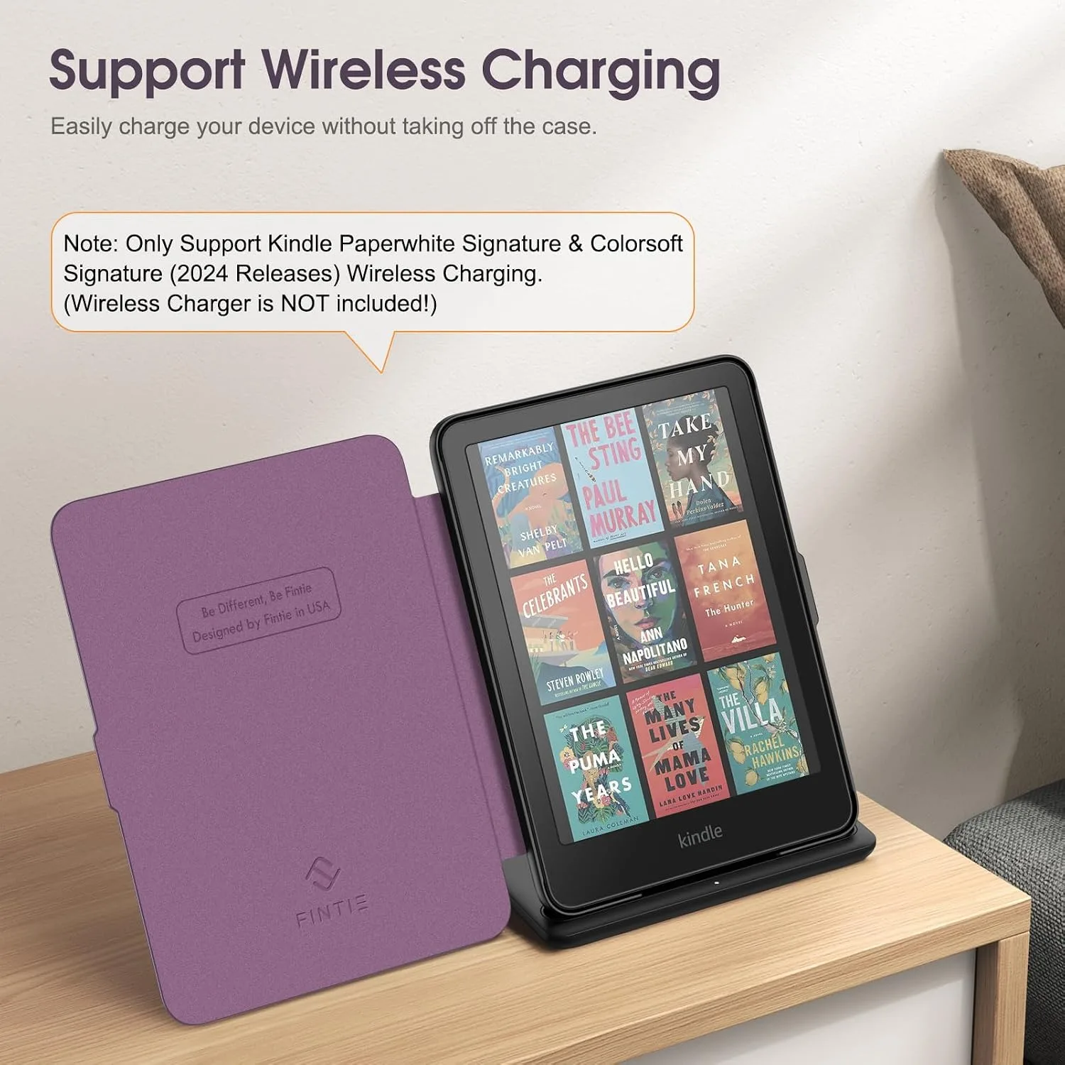 Fintie Slim Case for 7" Kindle Paperwhite 12th Gen 2024 & Kindle Colorsoft