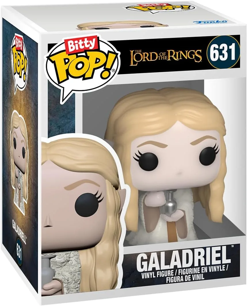 POP Funko Bitty 4 Pack: Lord of the Rings - Galadriel,Legolas,Gimli & More