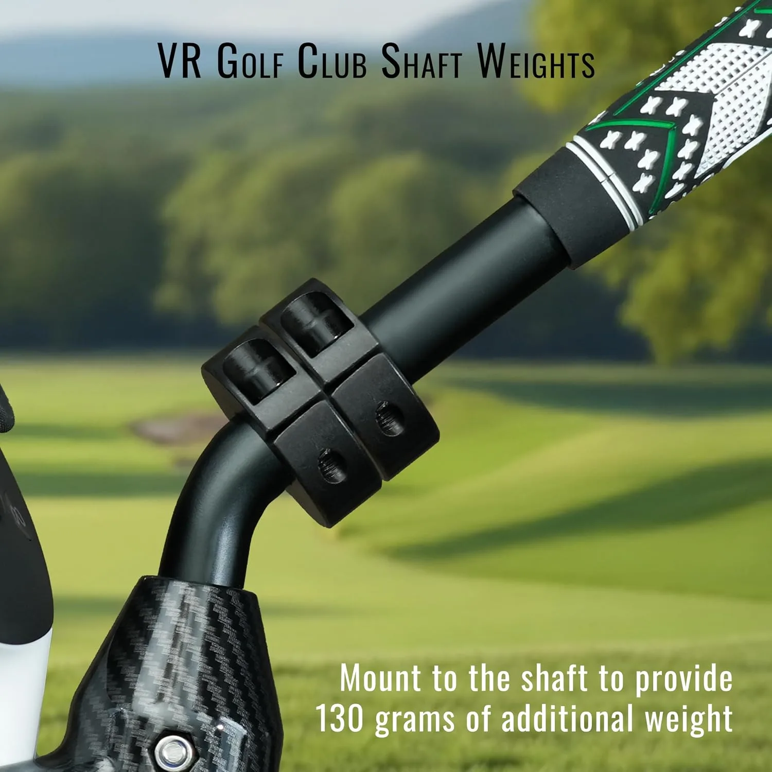 DeadEyeVR - DriVR Ace - Golf Club for Quest - Realistic VR Golf Simulator Handle - Weighted VR Golf Club Grip for Enhanced Play