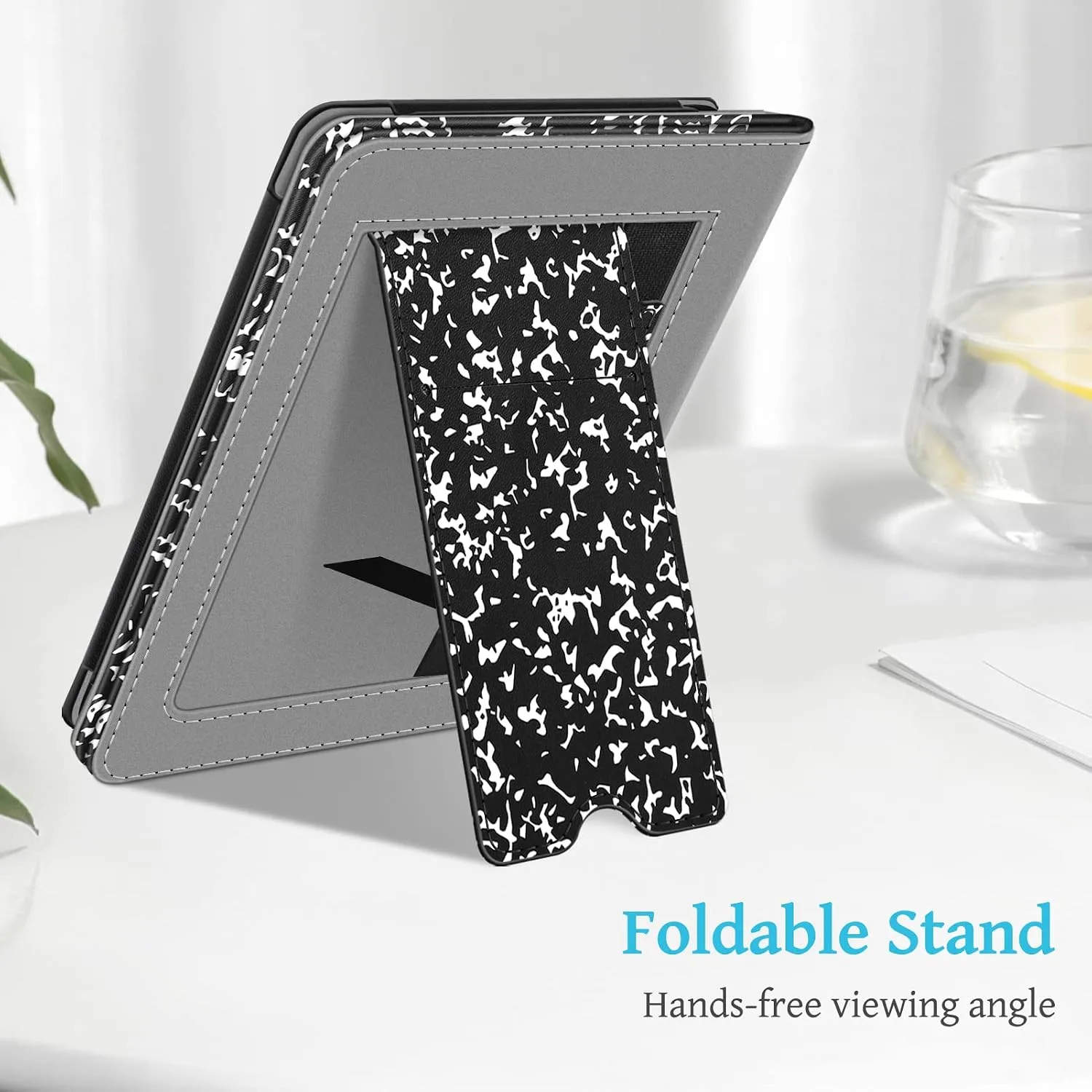 Fintie Stand Case for 6" Kindle 11th Generation 2024/2022,Composition Book
