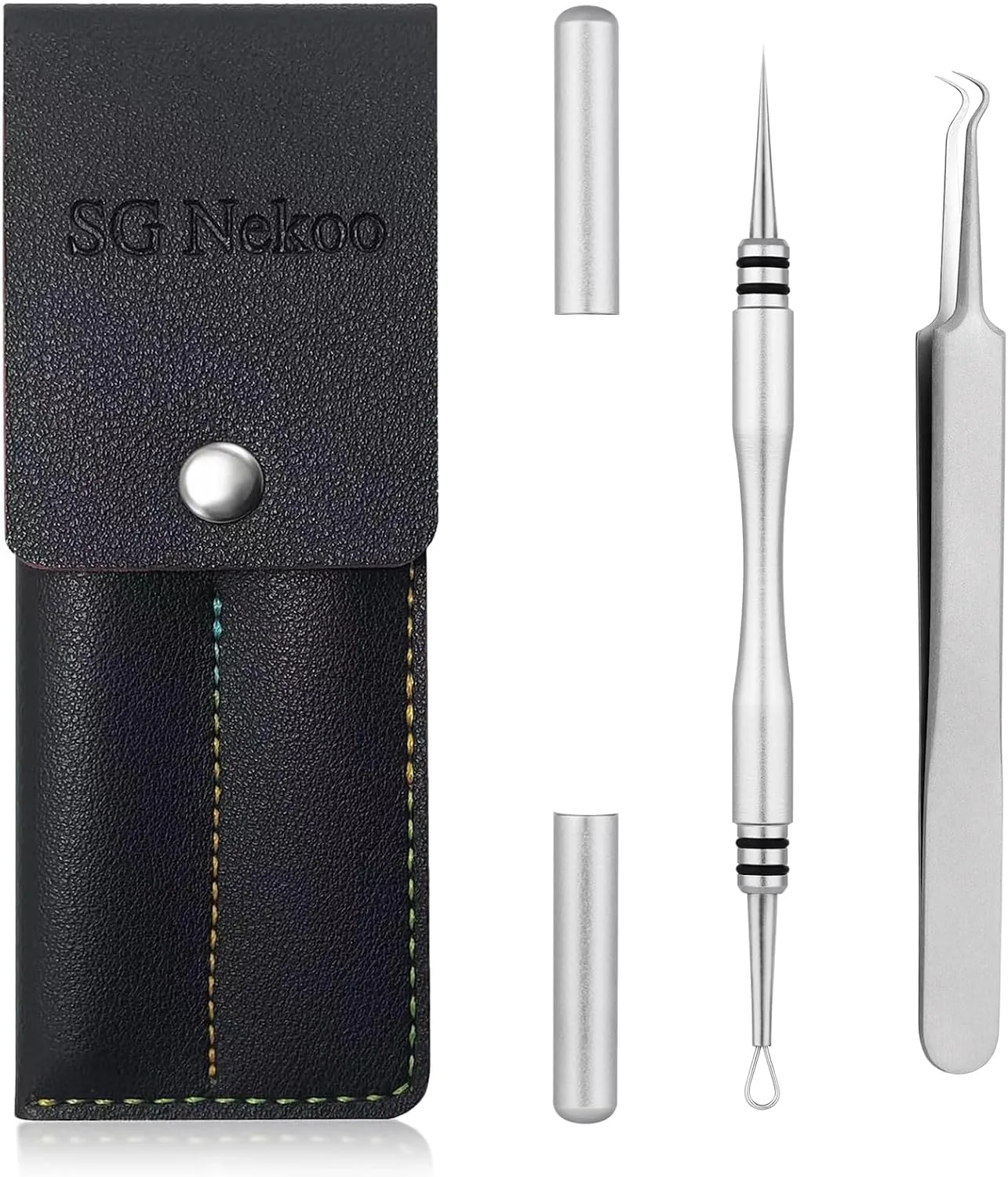 SGNEKOO Professional Milia and Blackhead Remover Tool Kit