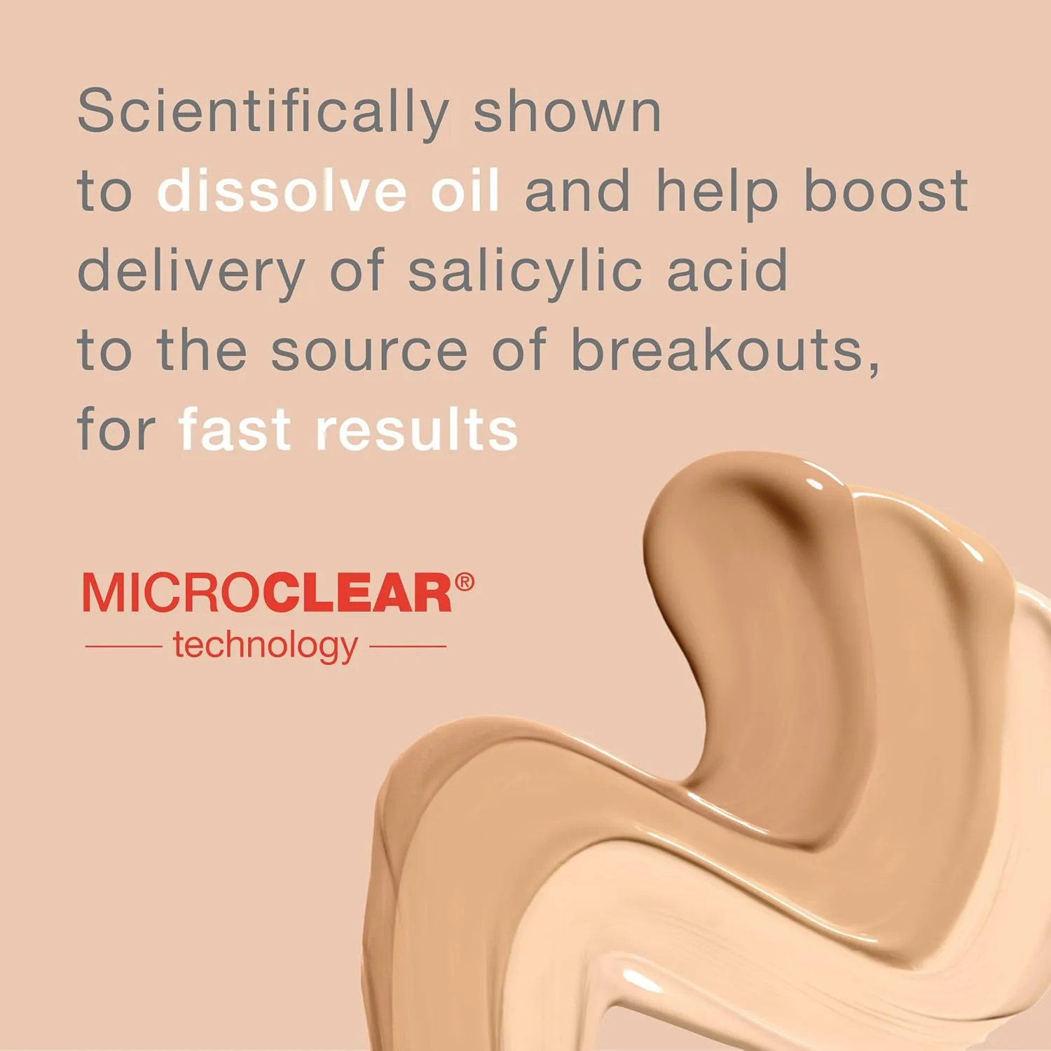 Neutrogena SkinClearing Liquid Foundation, 10 Classic Ivory, 1 fl oz