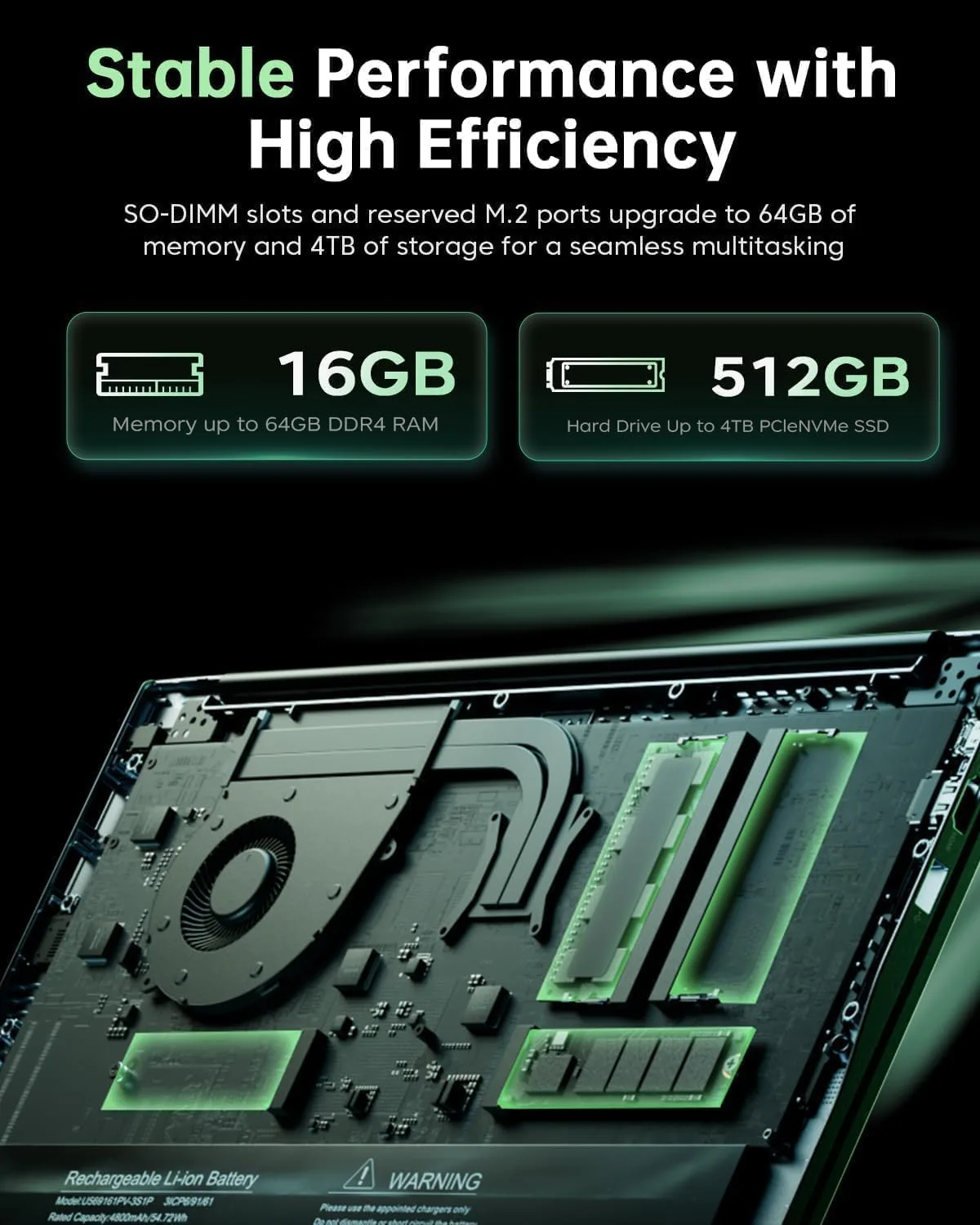 2026 AMD Gaming Laptop with AMD Ryzen 7 5700U Processor(8C/16T, Up to 4.3GHz), 16GB RAM 512GB NVMe SSD Laptop, Radeon™ Graphics, 15.6" Display Laptop Computer, Backlit KB, WiFi 6, HDMI, Type-C