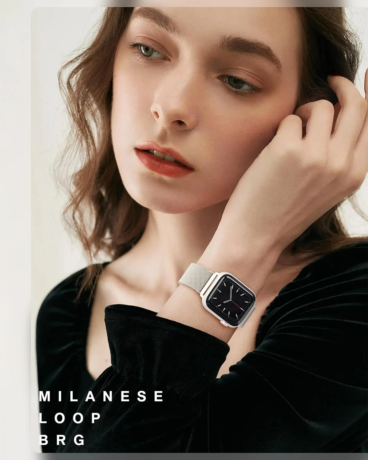 BRG Original Milanese Loop Compatible with Apple Watch Bands for Women & Men