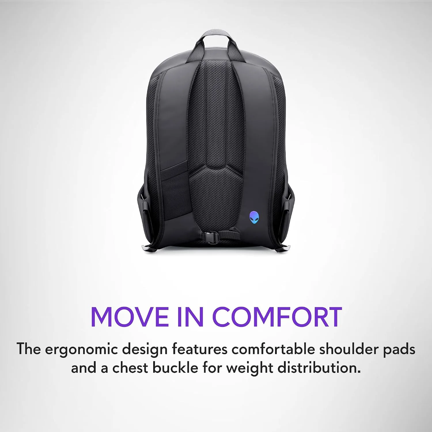 Alienware Laptop Backpack AW5625P, 16in, Water Resistant