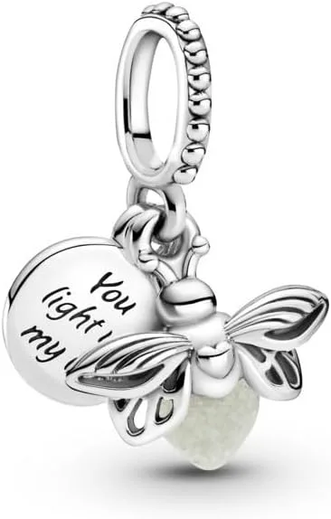 PANDORA Glow-in-the-Dark Firefly Dangle Charm