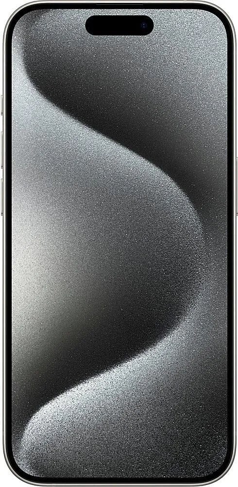 Apple iPhone 15 Pro Max, 256GB, White Titanium - Unlocked (Renewed)