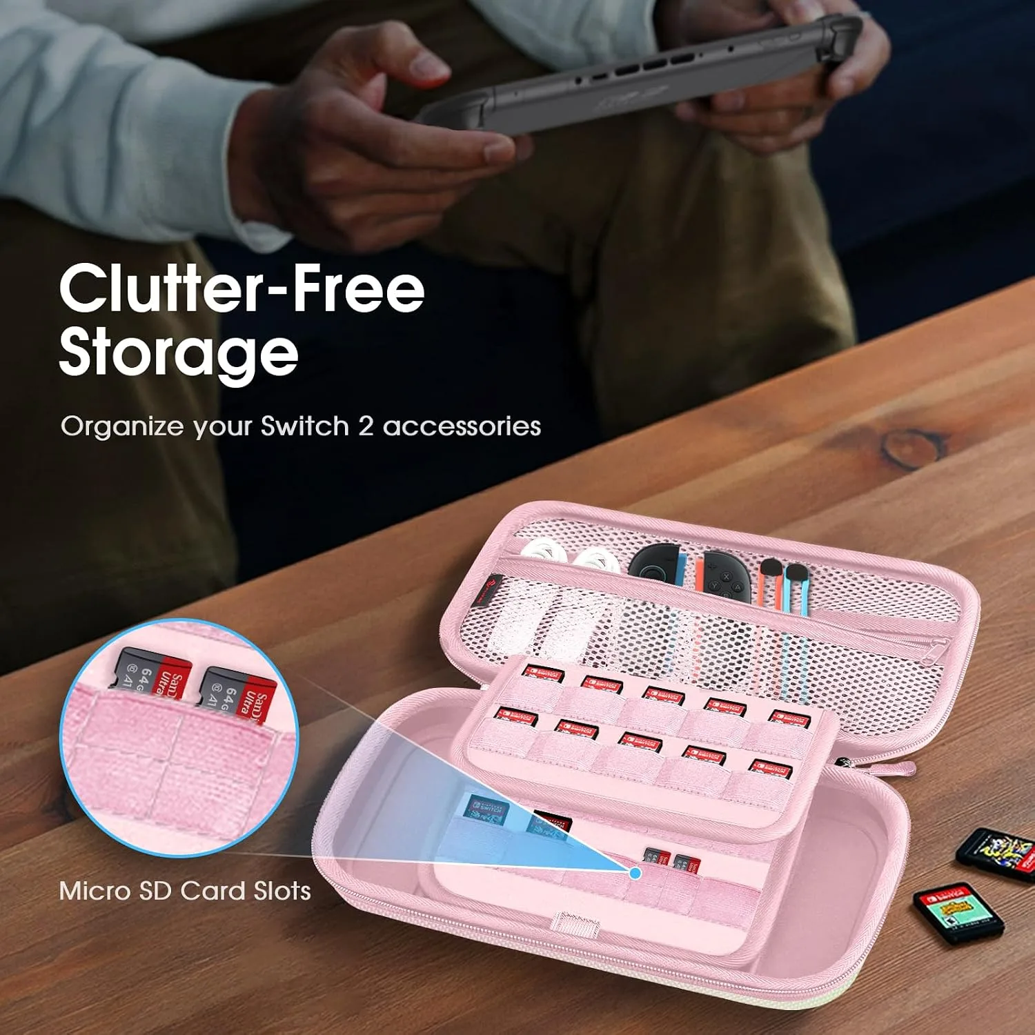 FINTIE Shockproof Carrying Case for Nintendo Switch 2 (2025)