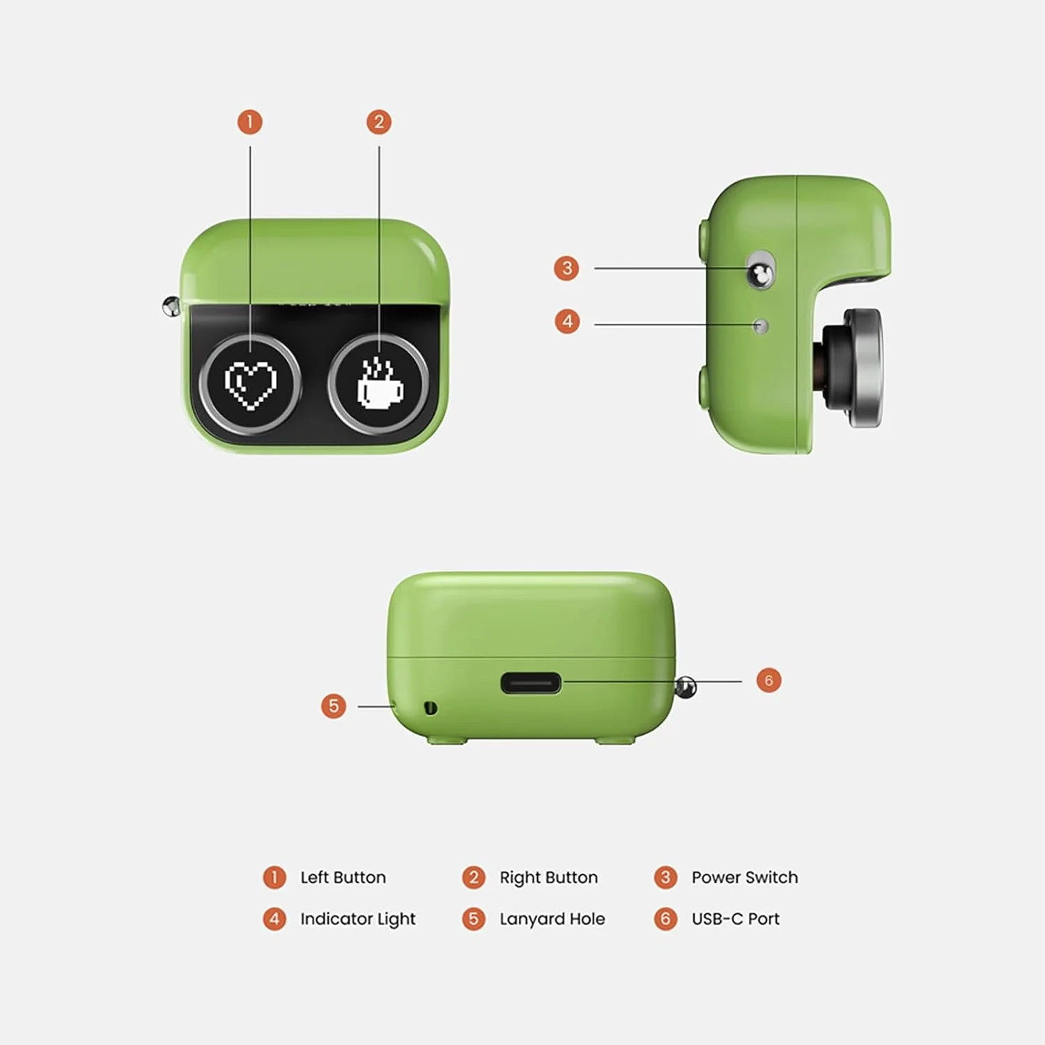 BOOX Tappy Bluetooth Remoter Wireless Page Turner