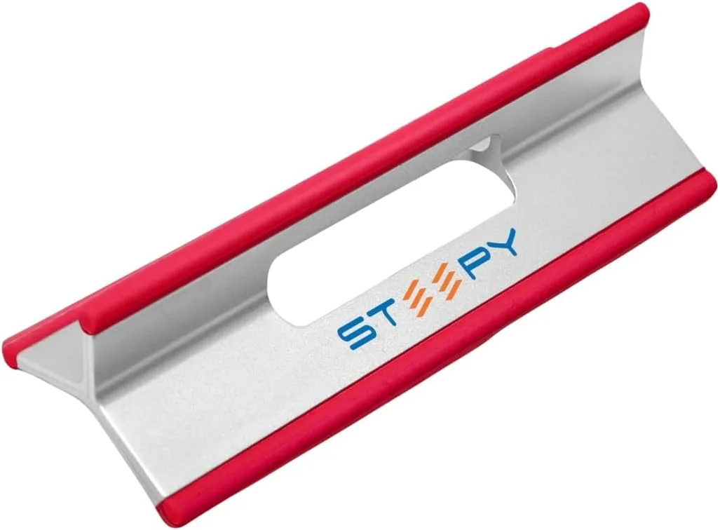 Steepy Portable Laptop Stand for Desk Adjustable Height, 13-17 Inch Devices
