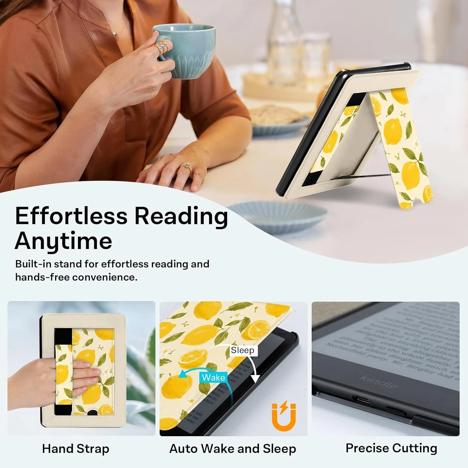 CoBak Case for 7" Kindle Paperwhite 12th Gen 2024 and Kindle Colorsoft