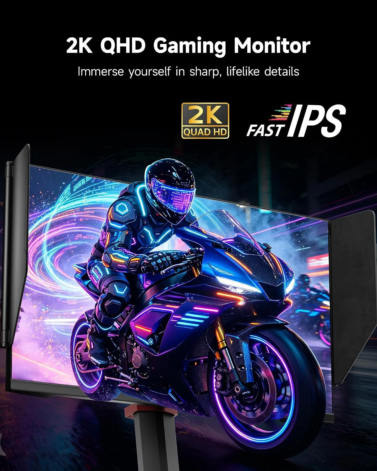 KTC 24 Inch Gaming Monitor, 2K 240Hz (oc 260Hz) Monitor Fast IPS, 24M1