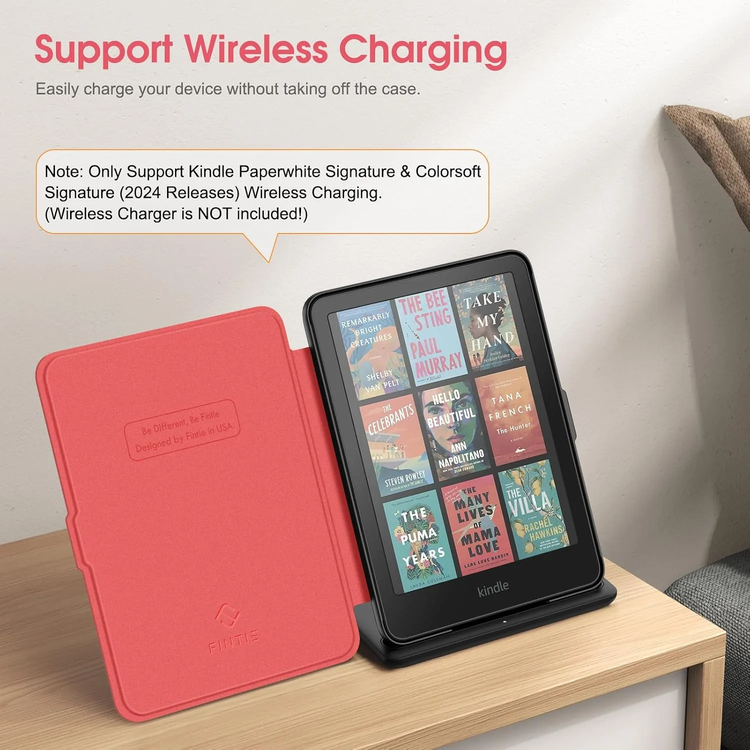 Fintie Slim Case for 7" Kindle Paperwhite 12th Gen 2024 & Kindle Colorsoft