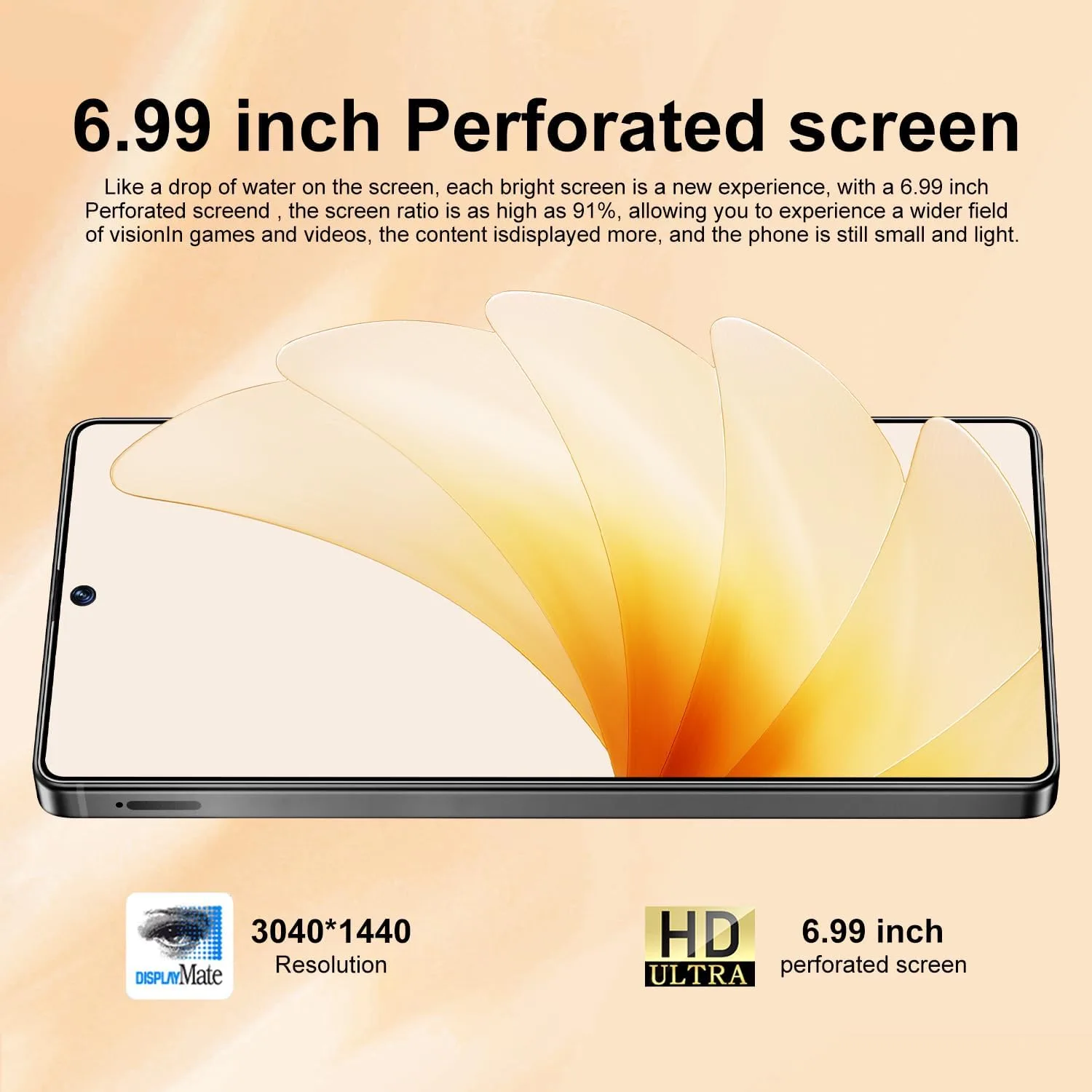 OEJBK I25 Ultra: Powerhouse 16GB/512GB, 2-Day 7000mAh Battery, Huge 6.99" Android 14 Phone w/Built-in Stylus - Your All-in-One Device The Superior Choice (Titanium Blue)