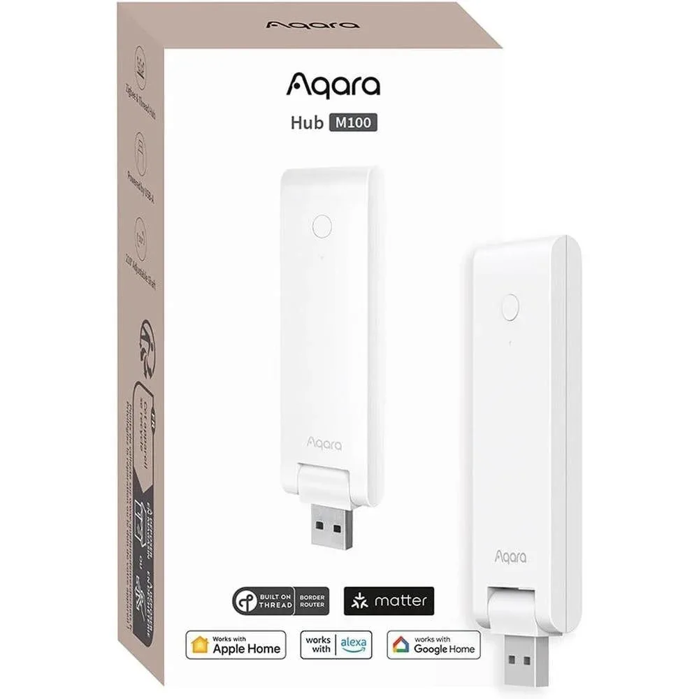 Hub inteligente Aqara Smart Hub M100 controlador Matter Wi-Fi 6