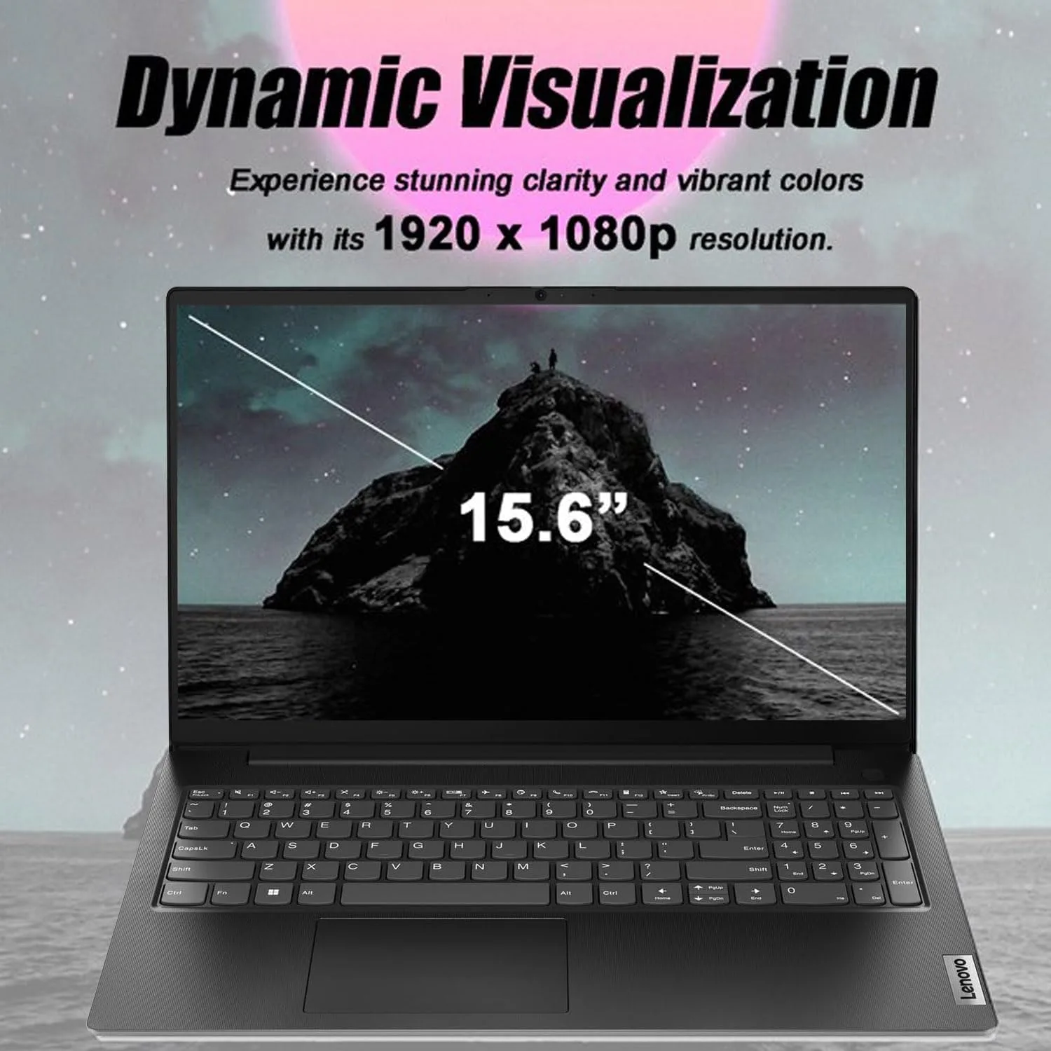 Lenovo V15 Gen 4 Business Laptop, 15.6" FHD Display, Intel Core i5-13420H (Beat i7-1355U), HDMI, RJ45, Webcam, Numeric Keypad, Wi-Fi, Windows 11 Pro, Black (16GB RAM | 2TB SSD)