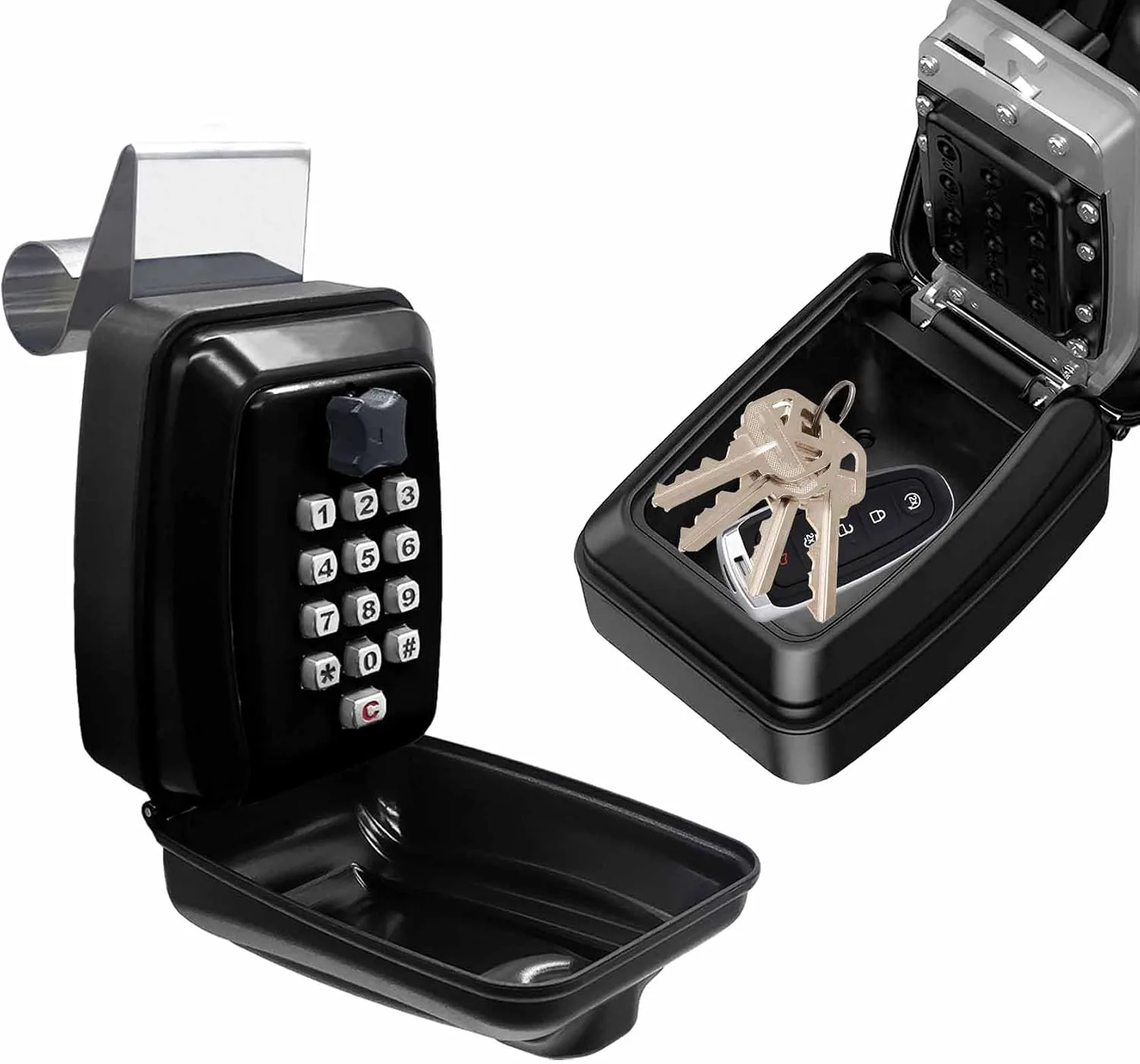 Caja organizadora para llaves Bnrsz SL-591 para ventana de auto