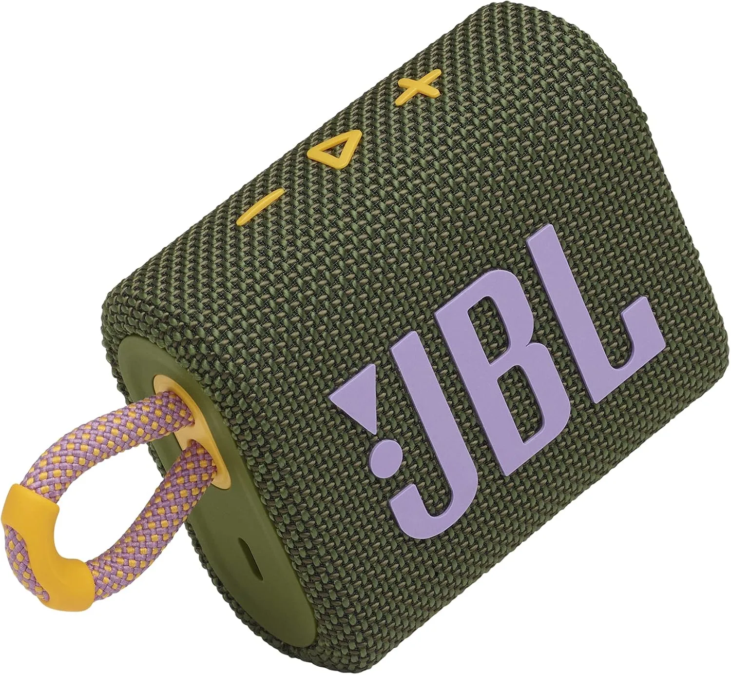JBL Go 3 - Portable Mini Bluetooth Speaker, big audio and punchy bass, IP67 waterproof and dustproof, 5 hours of playtime, speaker for home, outdoor and travel (Green)