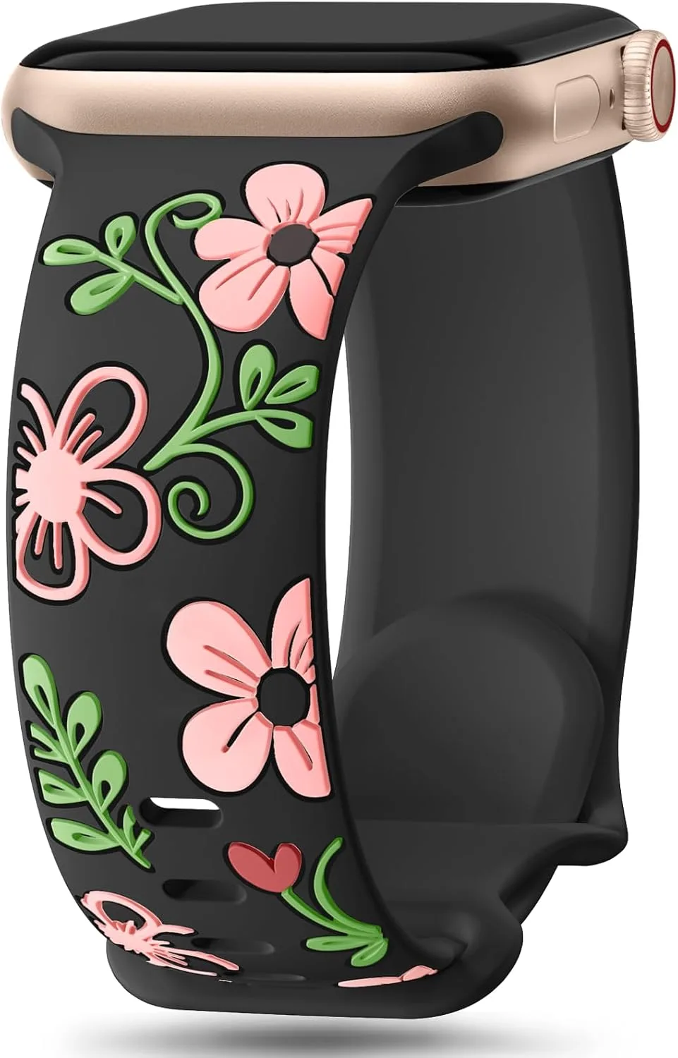 Correa para Apple Watch Witzon Floral de silicona para mujer