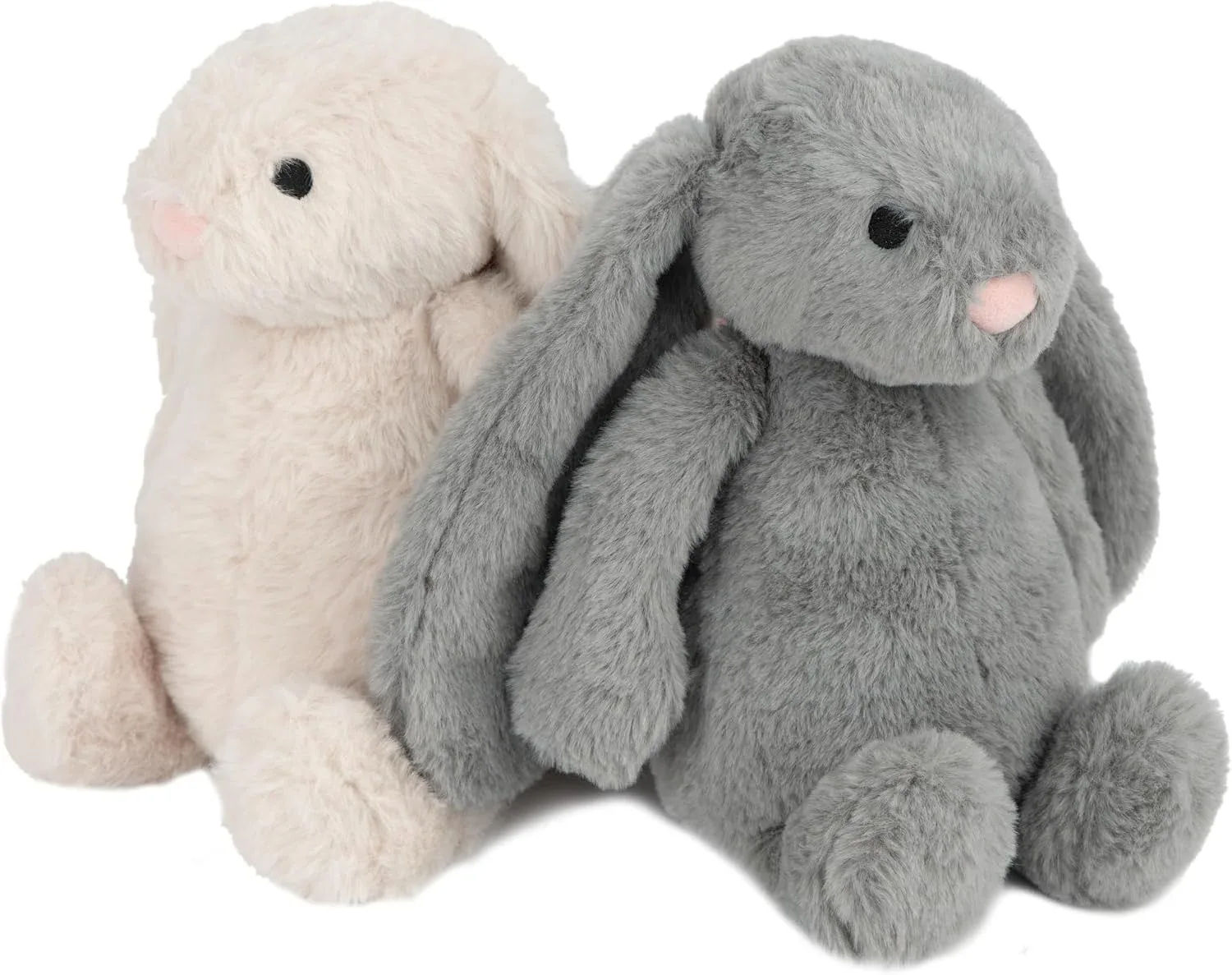 Juguete para perro Best Pet Supplies Bunny Buddy con sonido chirriante beige y gris