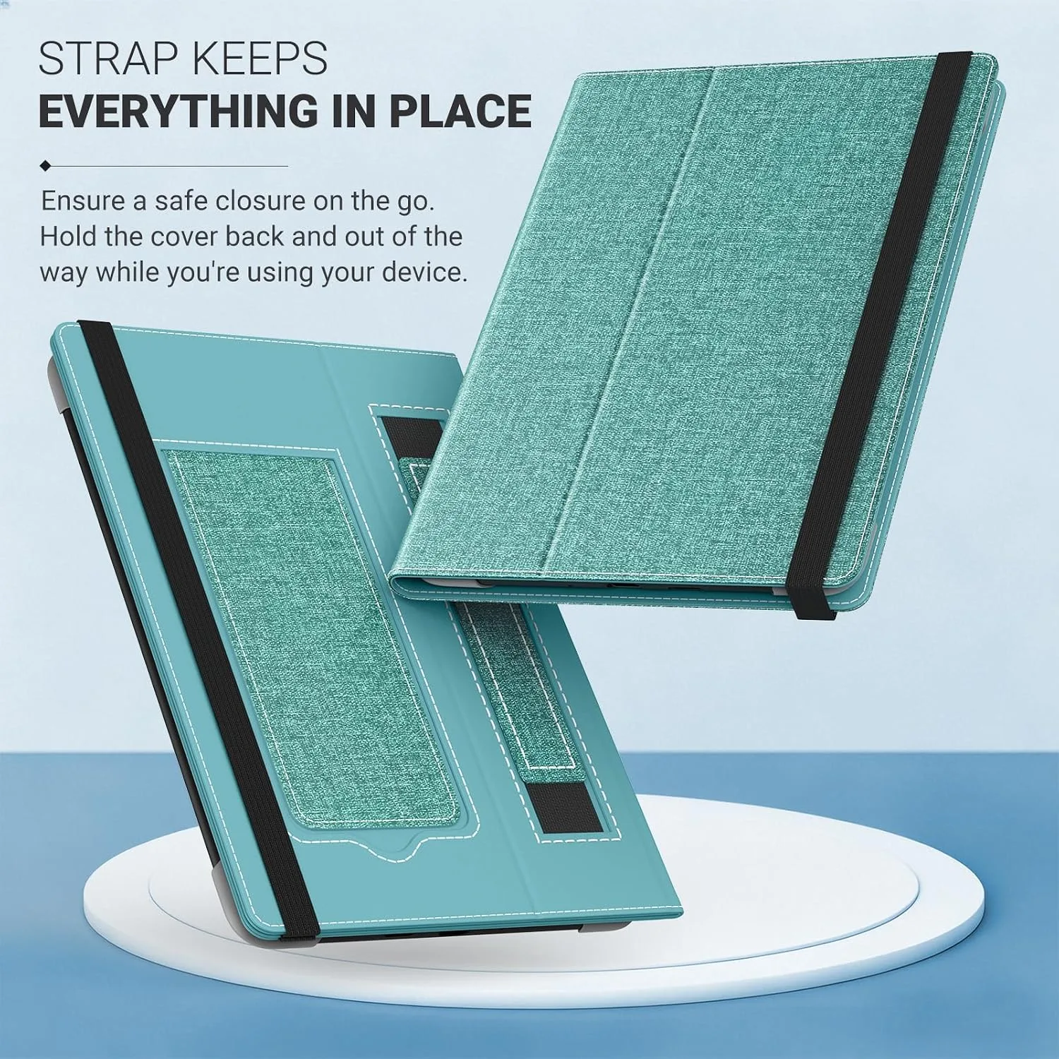 MoKo Universal Case for 6.8,7 Inch Paperwhite eReaders&Tablets,Denim Green
