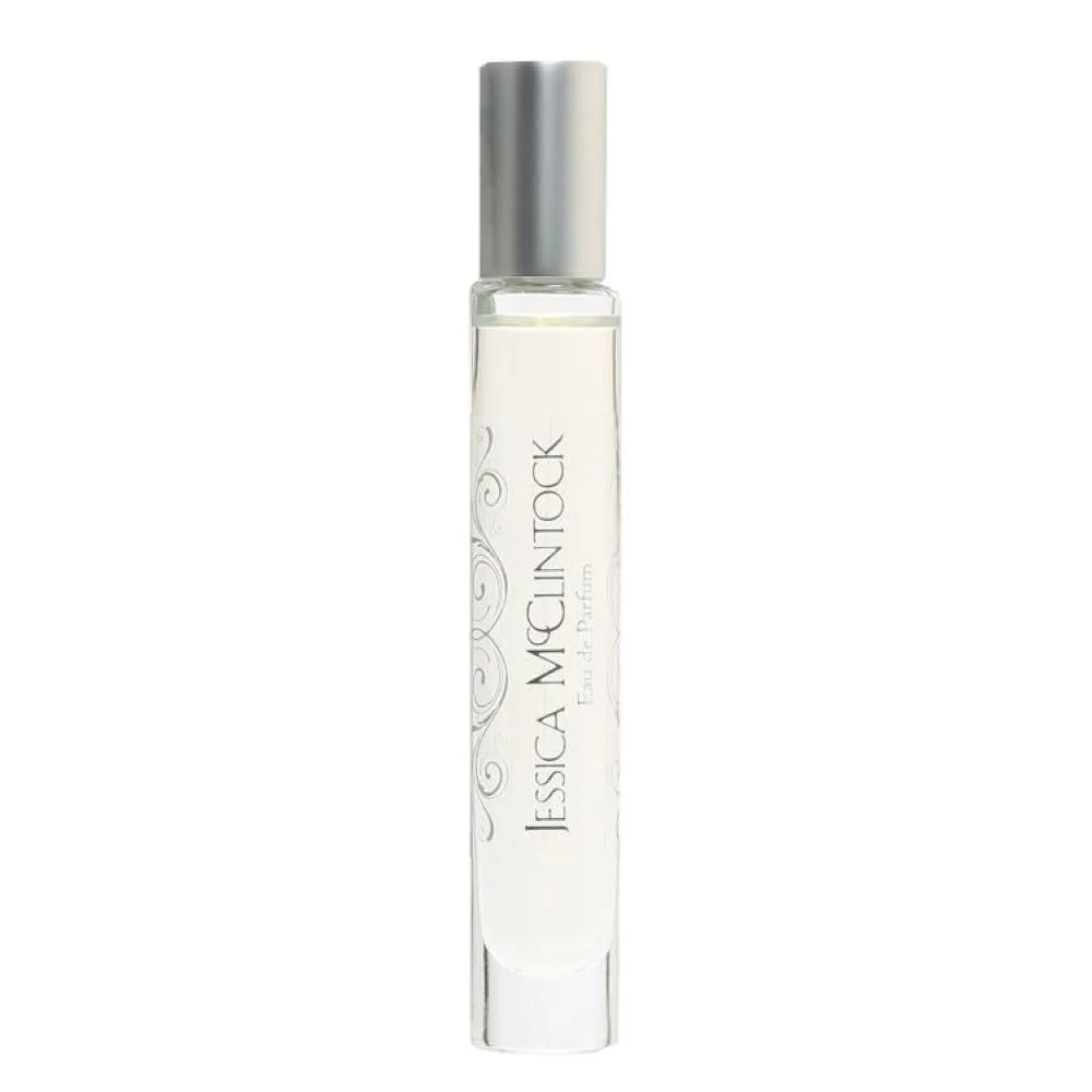 Jessica McClintock Eau De Parfum Rollerball for Women, 0.33 oz - Travel Size Fruity Floral Fragrance with Citrus, Ylang Ylang, Rose, Jasmine & Musk, Long-Lasting On-the-Go Signature Scent