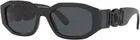VERSACE VE4361 536087 53mm Black Dark Grey Men's Sunglasses