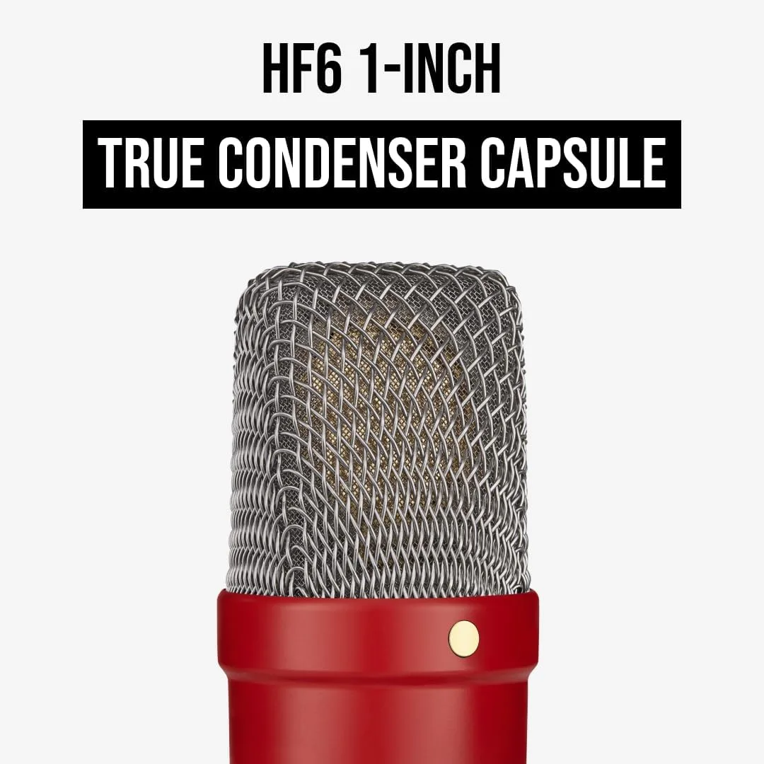 RØDE NT1 Signature Series Studio Condenser Microphone, Red
