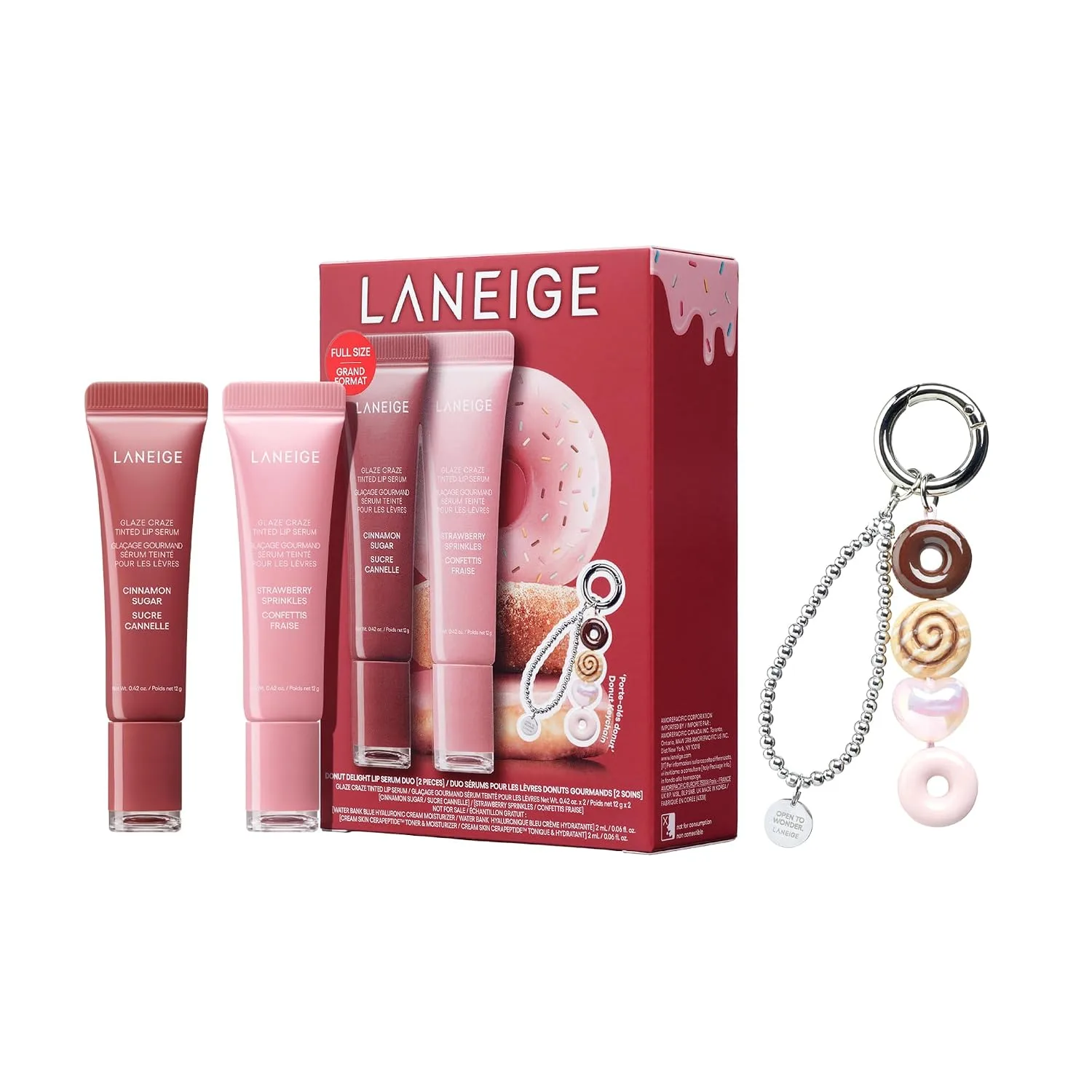 LANEIGE Glaze Craze Tinted Lip Serum with Plumping Polypeptides