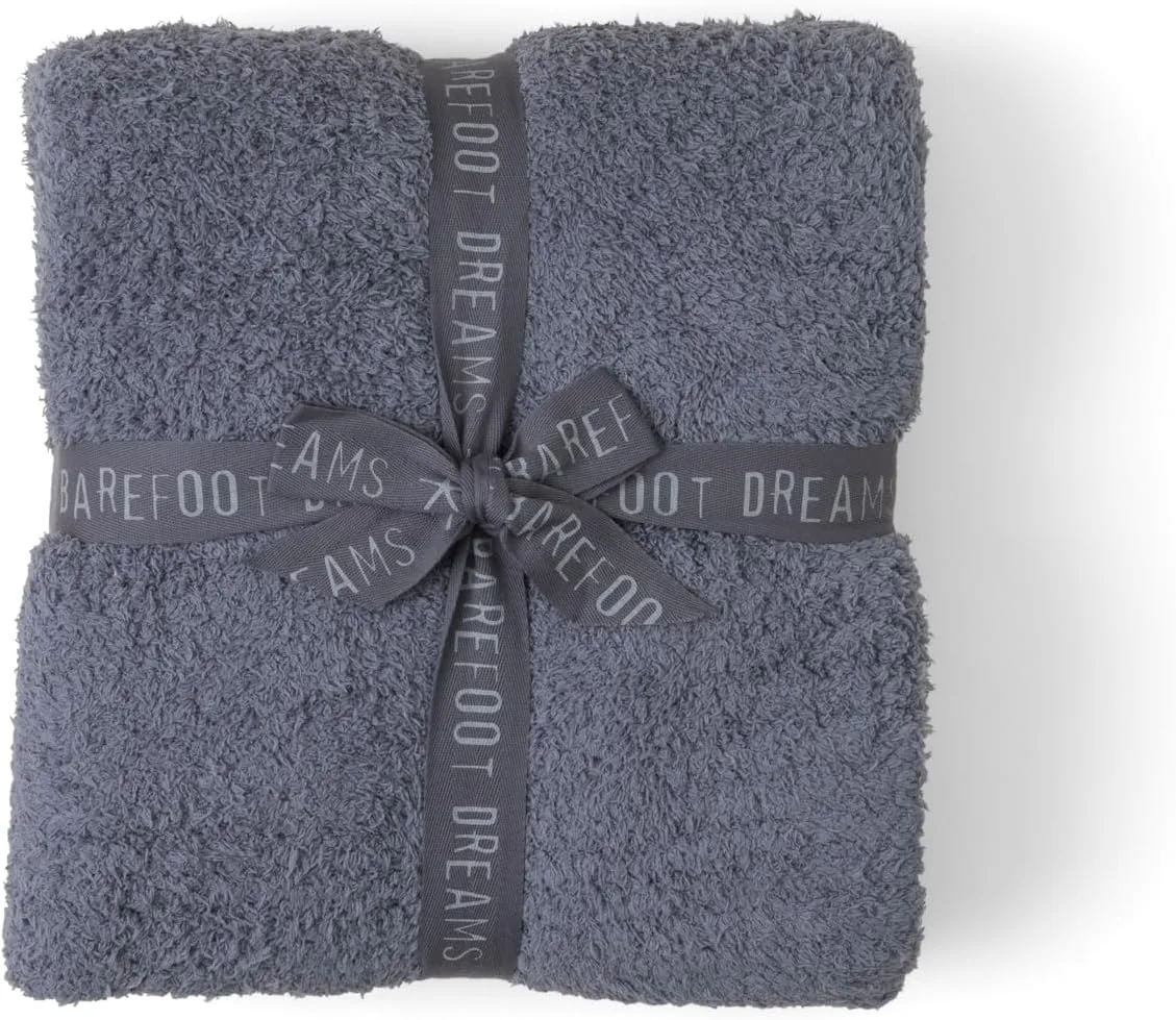 Barefoot Dreams® CozyChic® Throw, Graphite, 54"x72"