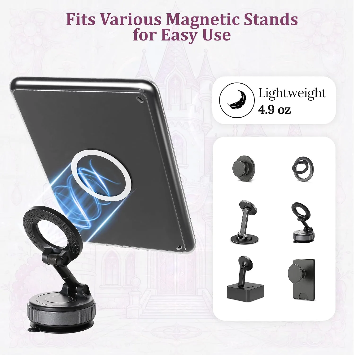 Magnetic Book Cover Case for 7'' Kindle Paperwhite & Colorsoft