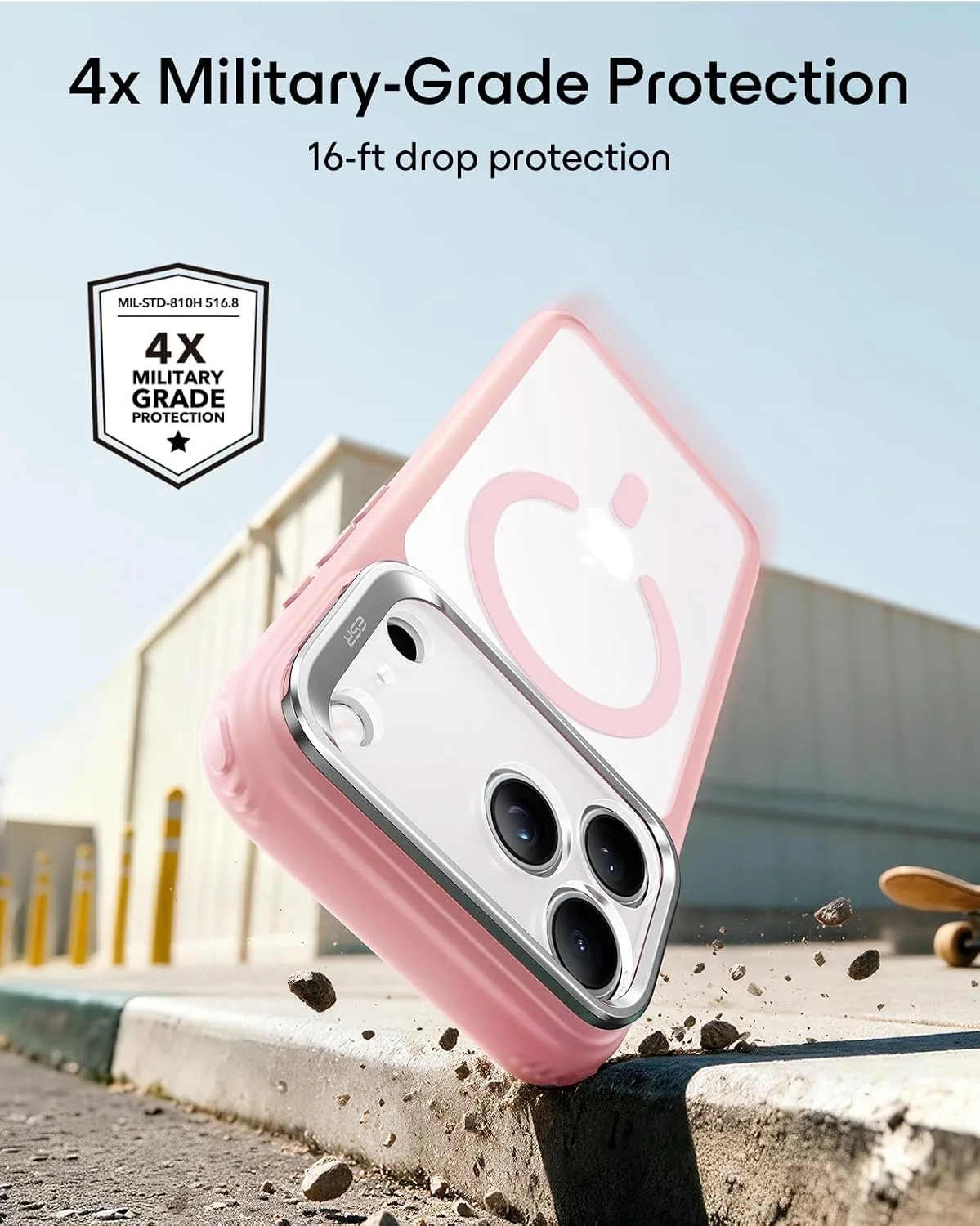 ESR Classic Hybrid for iPhone 18 Pro Max/17 Pro Max Case with Flex Stand