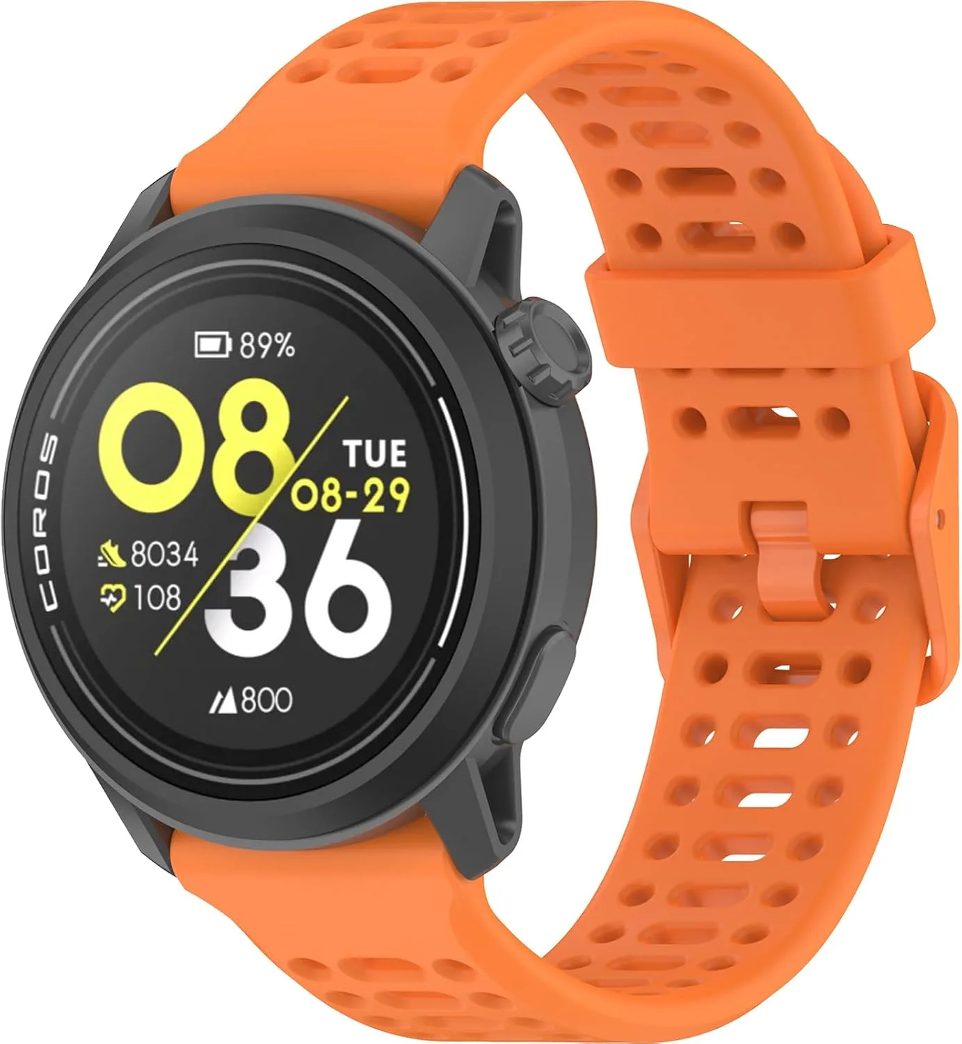 20mm 22mm Sport Silicone Bands for COROS PACE 4/3/APEX 2 Pro/PACE 2