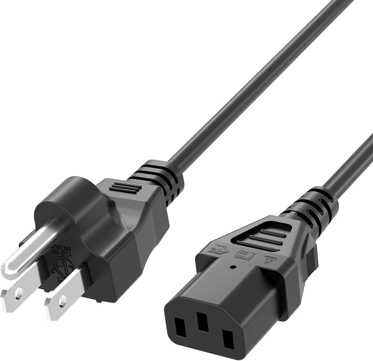 Cable de alimentación Superer 6FT 3-Prong para amplificadores y parlantes Bluetooth