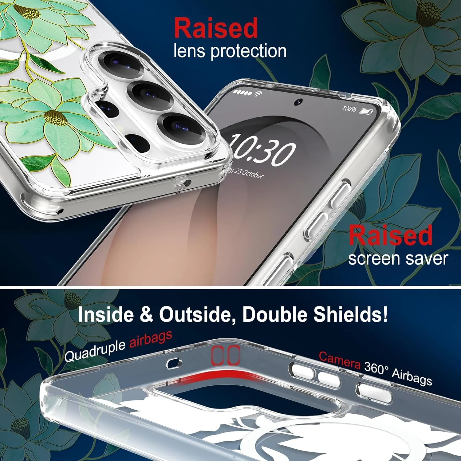 tharlet Magnetic for Samsung Galaxy S26 Ultra Case, Compatible with MagSafe
