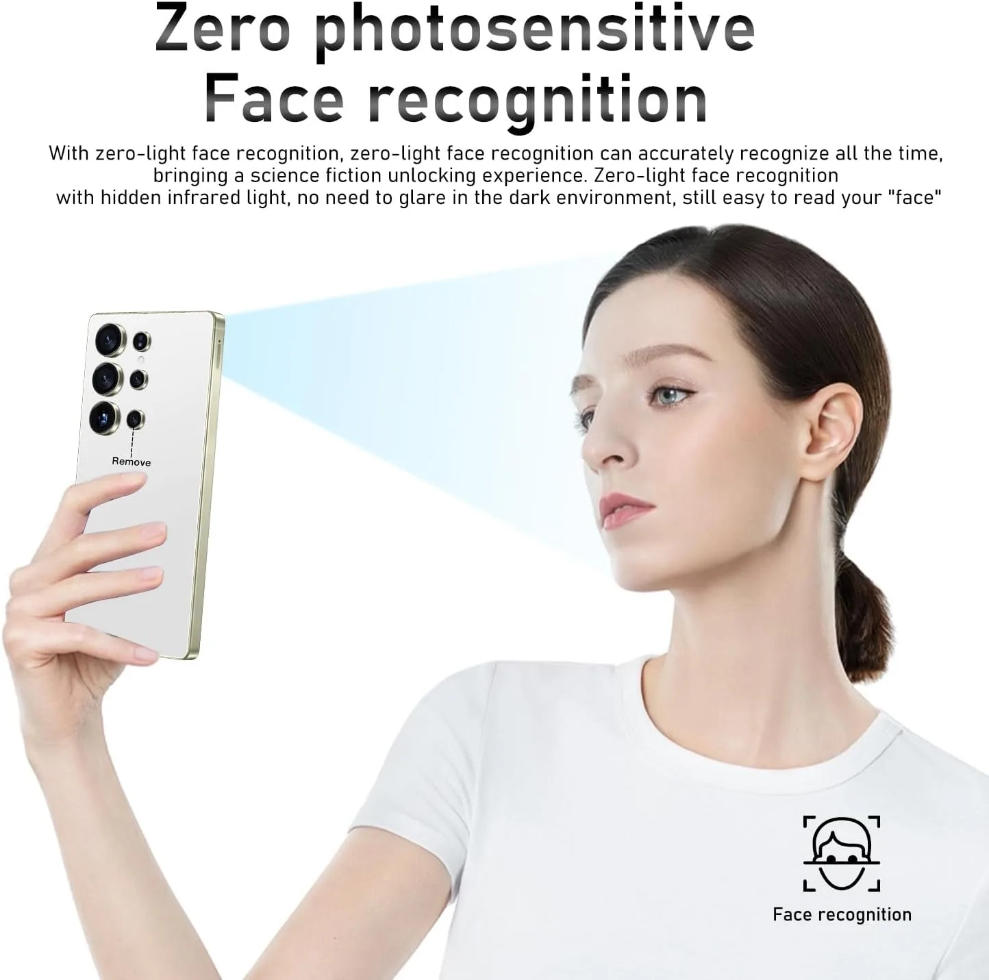I25Ultra Unlocked Smartphone,16+512GB Unlocked Phone,6.9" HD+ Display,Built in Pen,Snapdragon 8 Gen3 7000mAh Dual Speakers 5G/Face ID/Fingerprint Lock/Dual SIM/GPS (White)